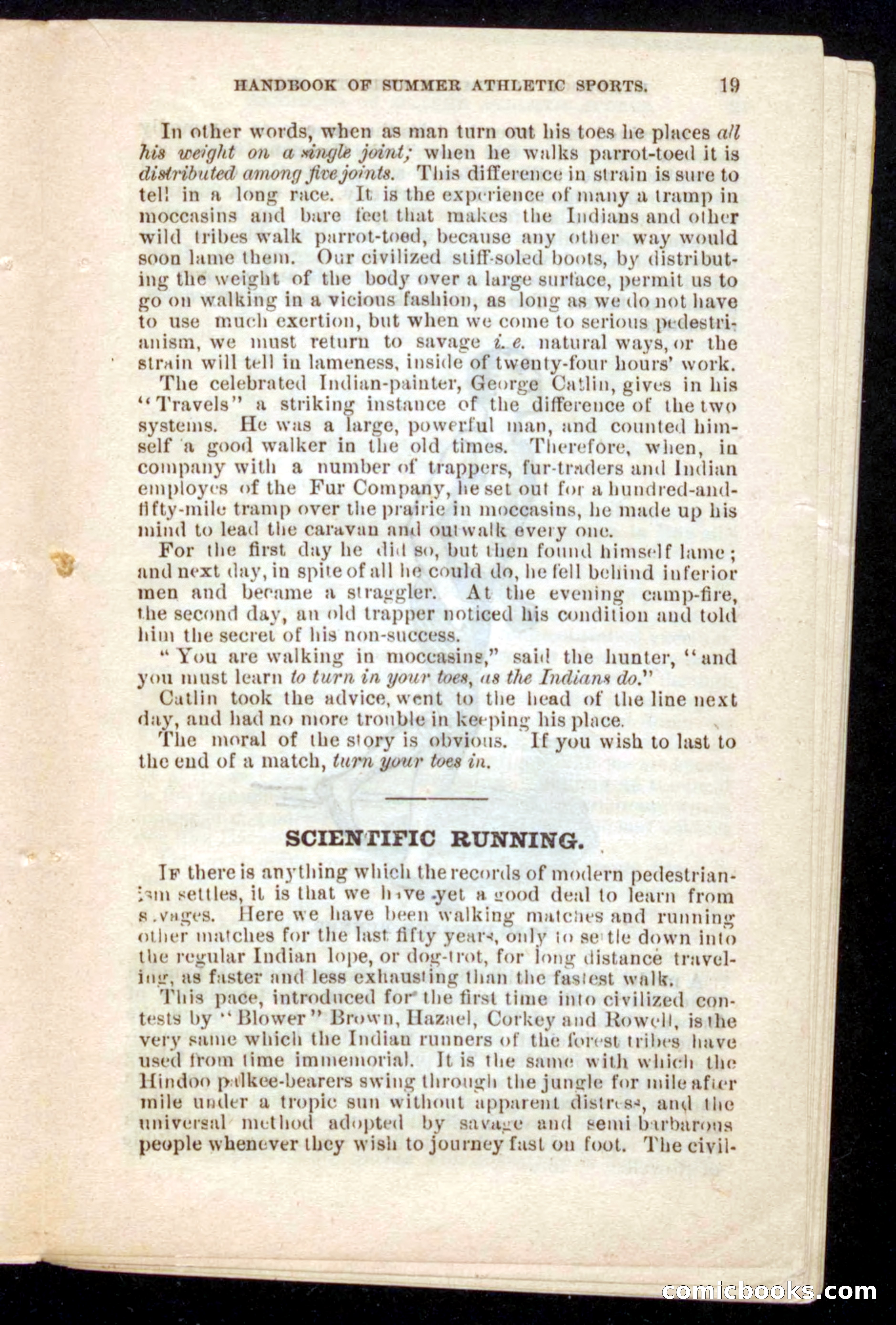 Beadle's Dime Handbooks: Grand Book of Summer Sports — page 19 of 68
