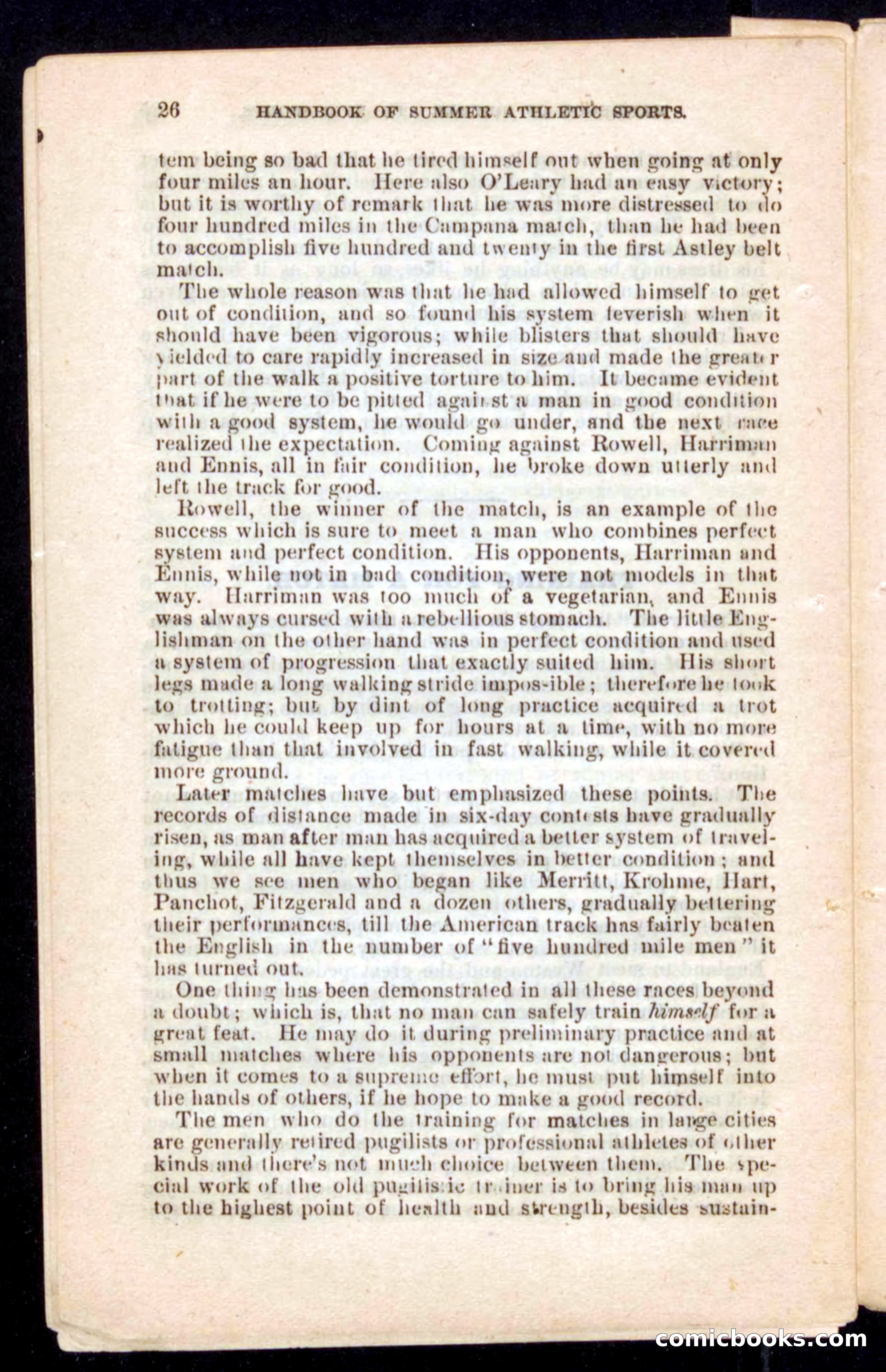 Beadle's Dime Handbooks: Grand Book of Summer Sports — page 26 of 68