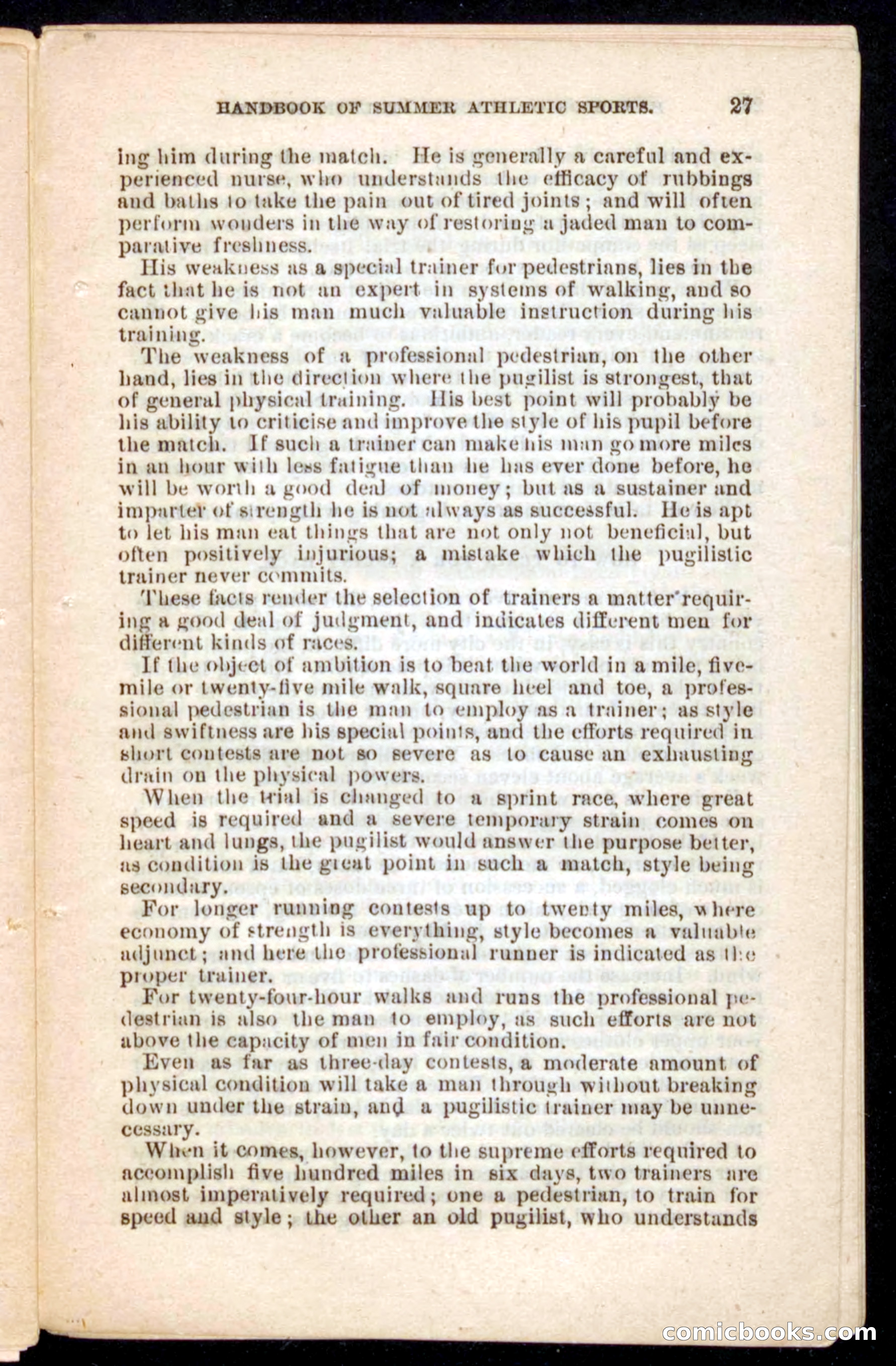 Beadle's Dime Handbooks: Grand Book of Summer Sports — page 27 of 68