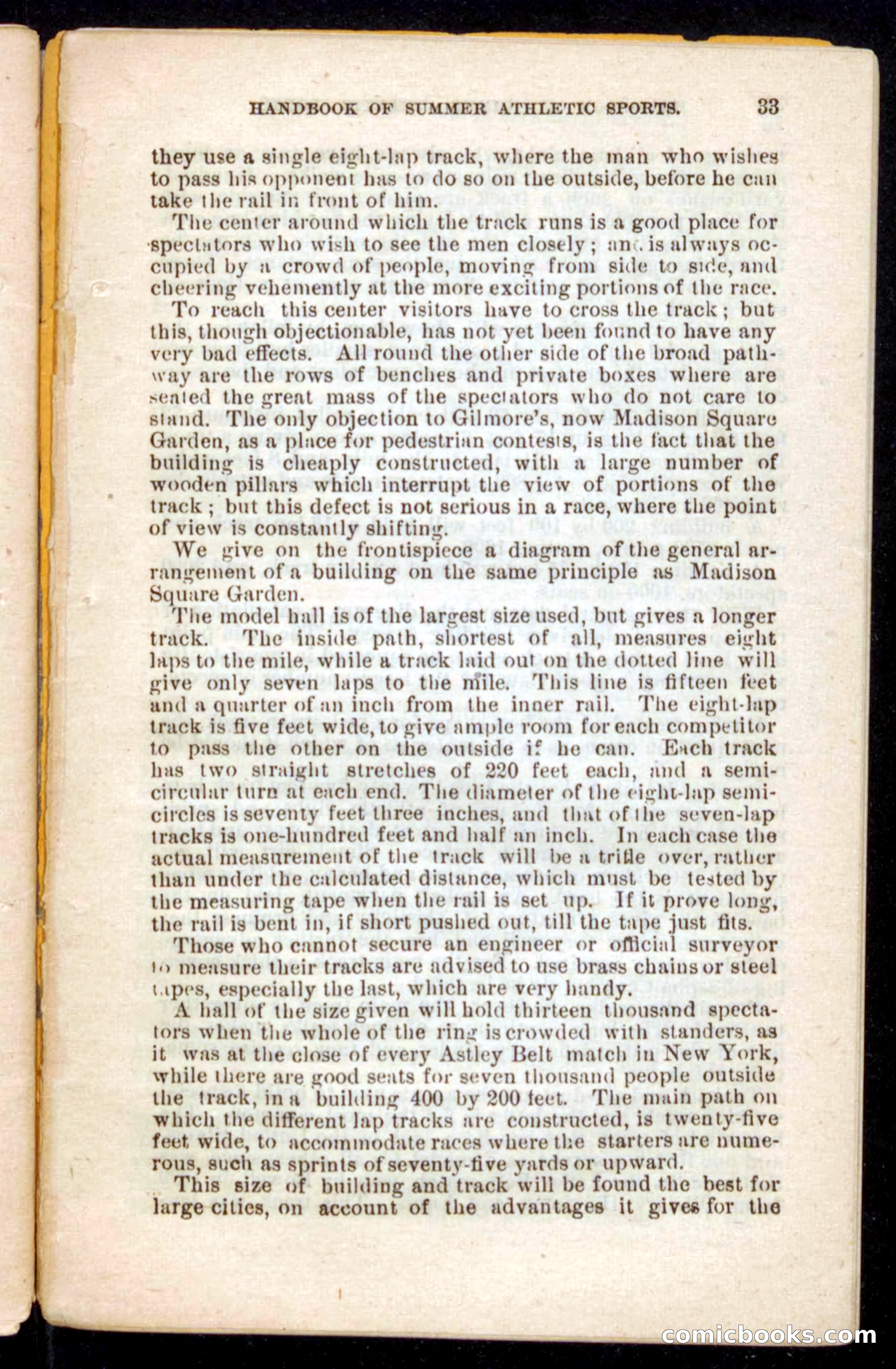 Beadle's Dime Handbooks: Grand Book of Summer Sports — page 33 of 68