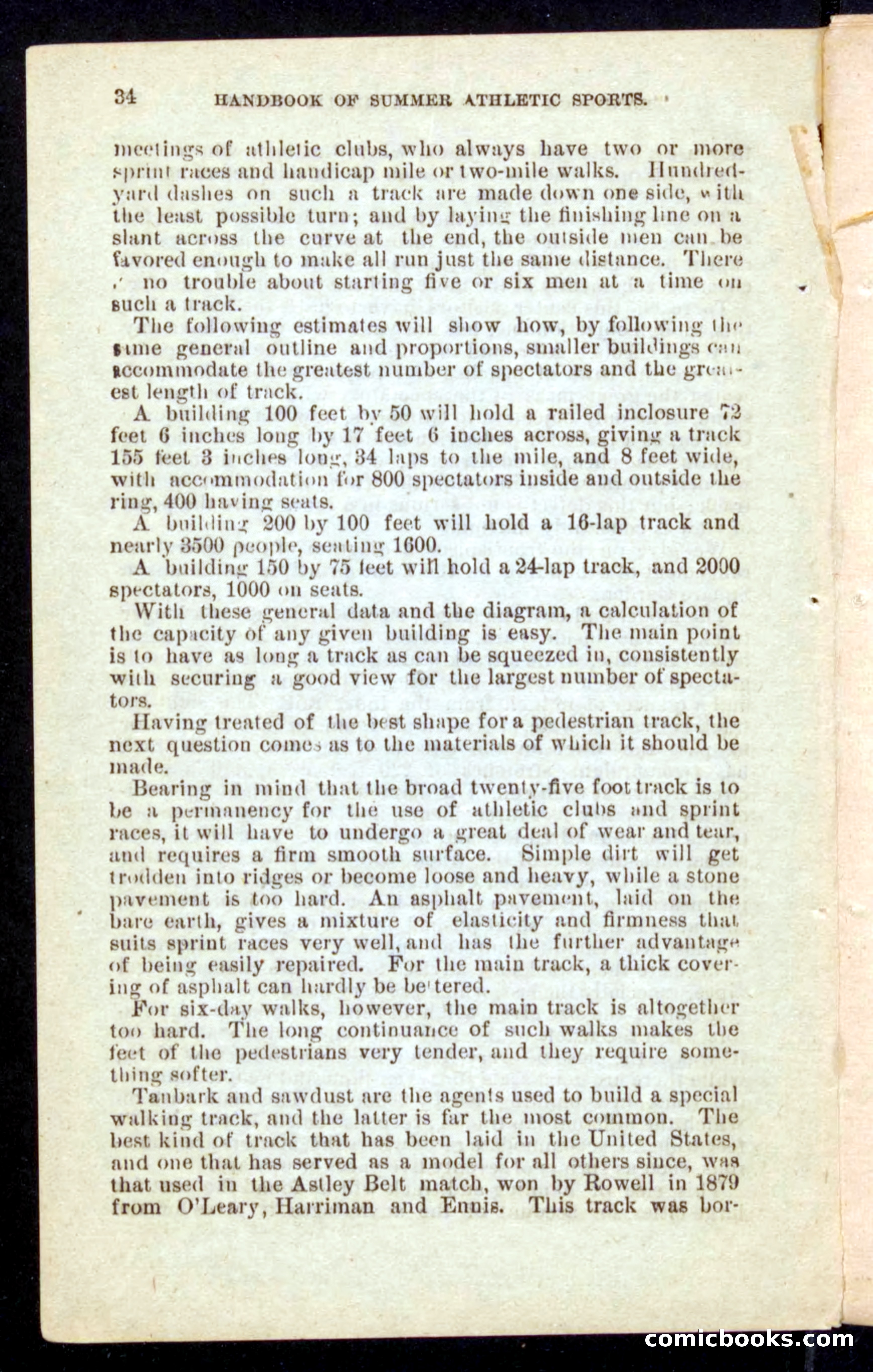 Beadle's Dime Handbooks: Grand Book of Summer Sports — page 34 of 68