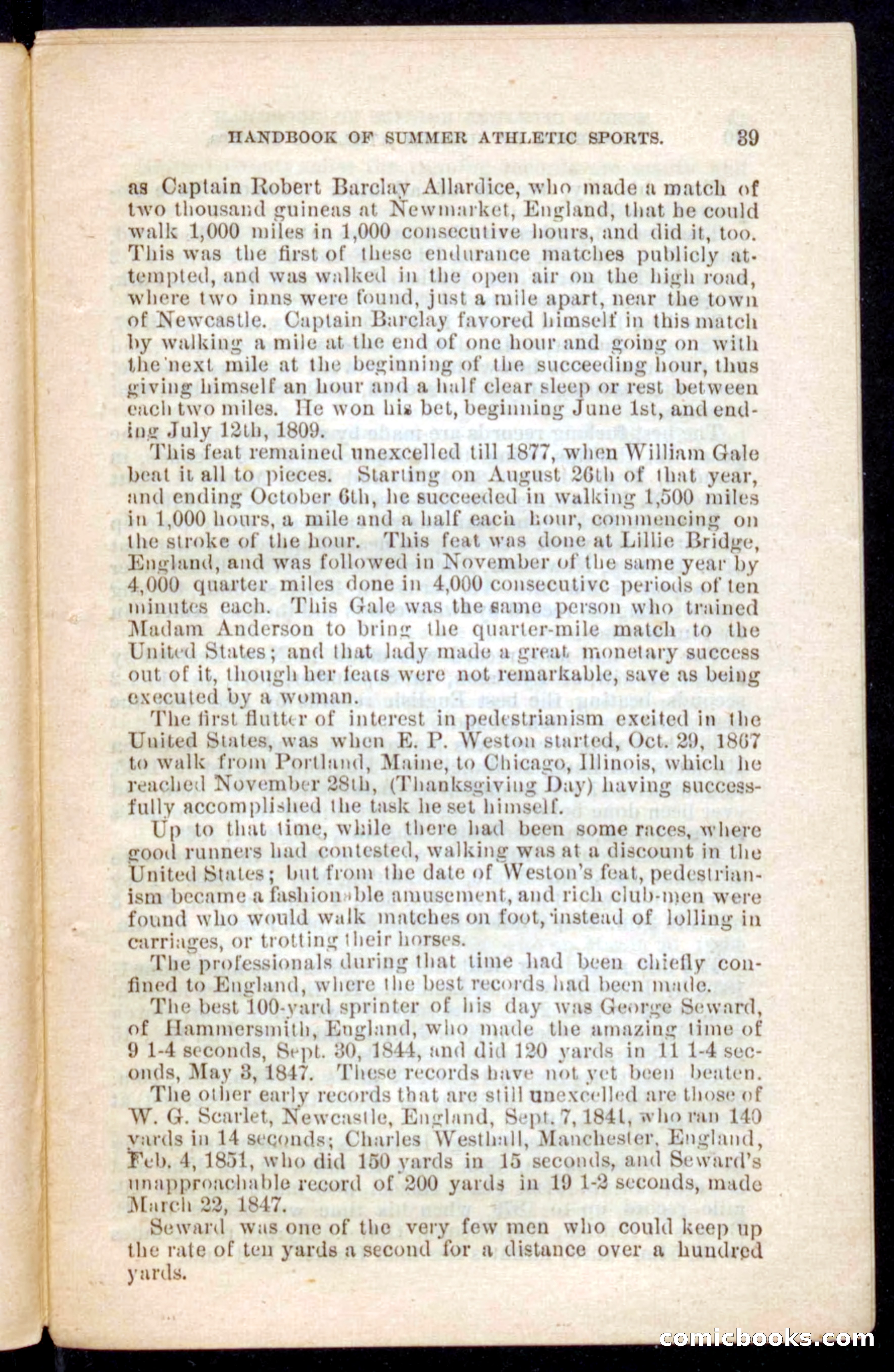 Beadle's Dime Handbooks: Grand Book of Summer Sports — page 39 of 68