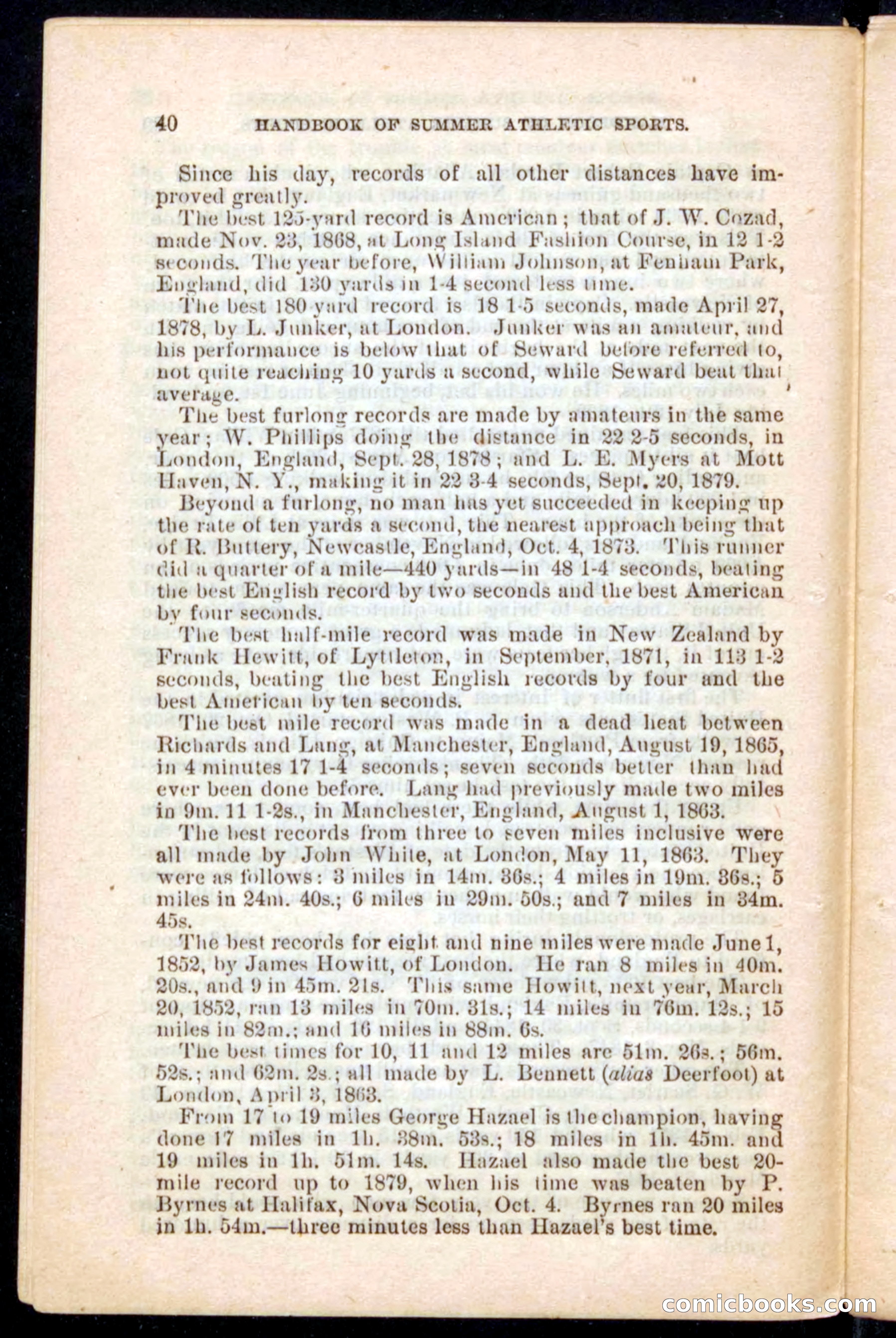Beadle's Dime Handbooks: Grand Book of Summer Sports — page 40 of 68