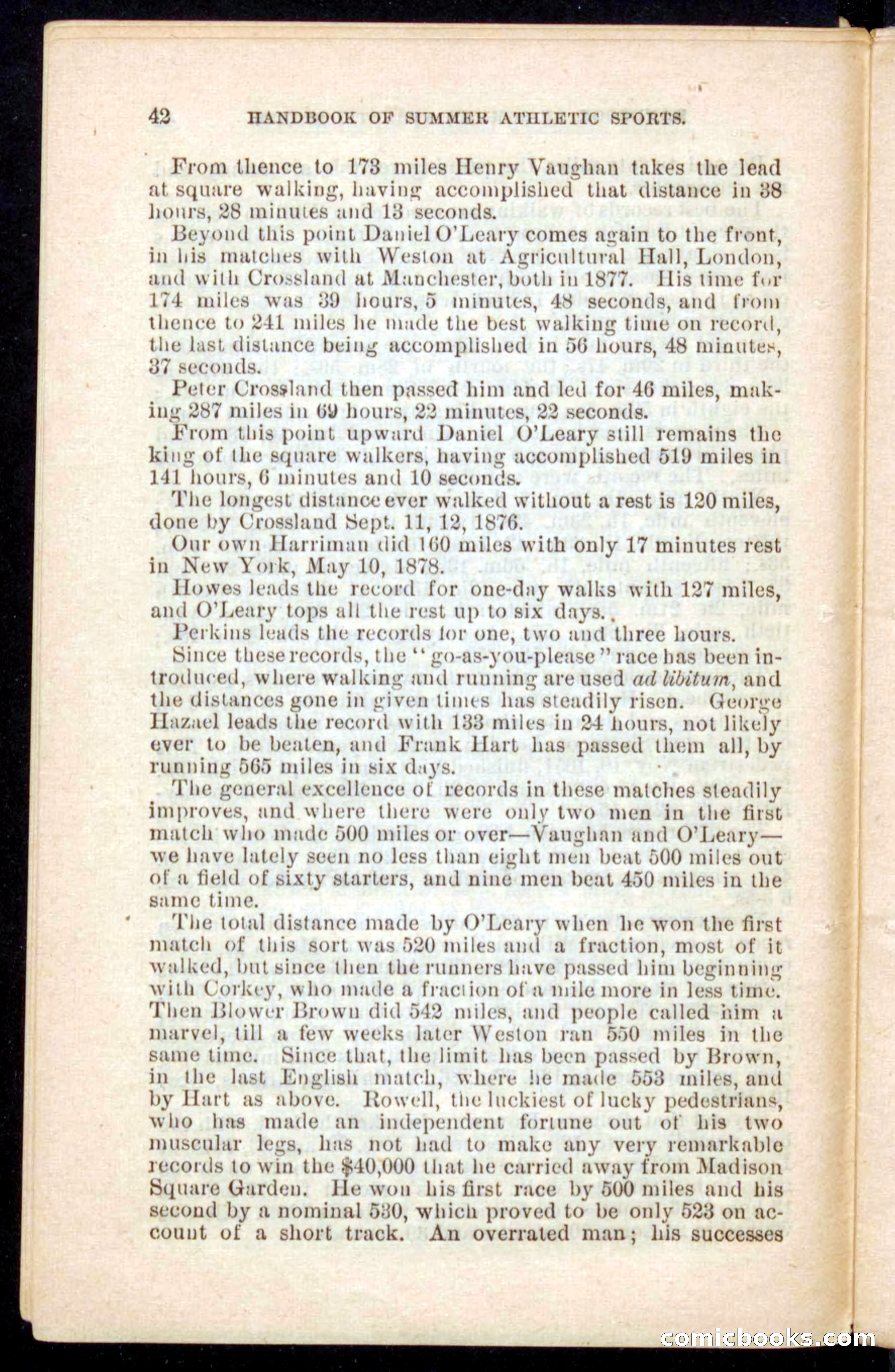 Beadle's Dime Handbooks: Grand Book of Summer Sports — page 42 of 68