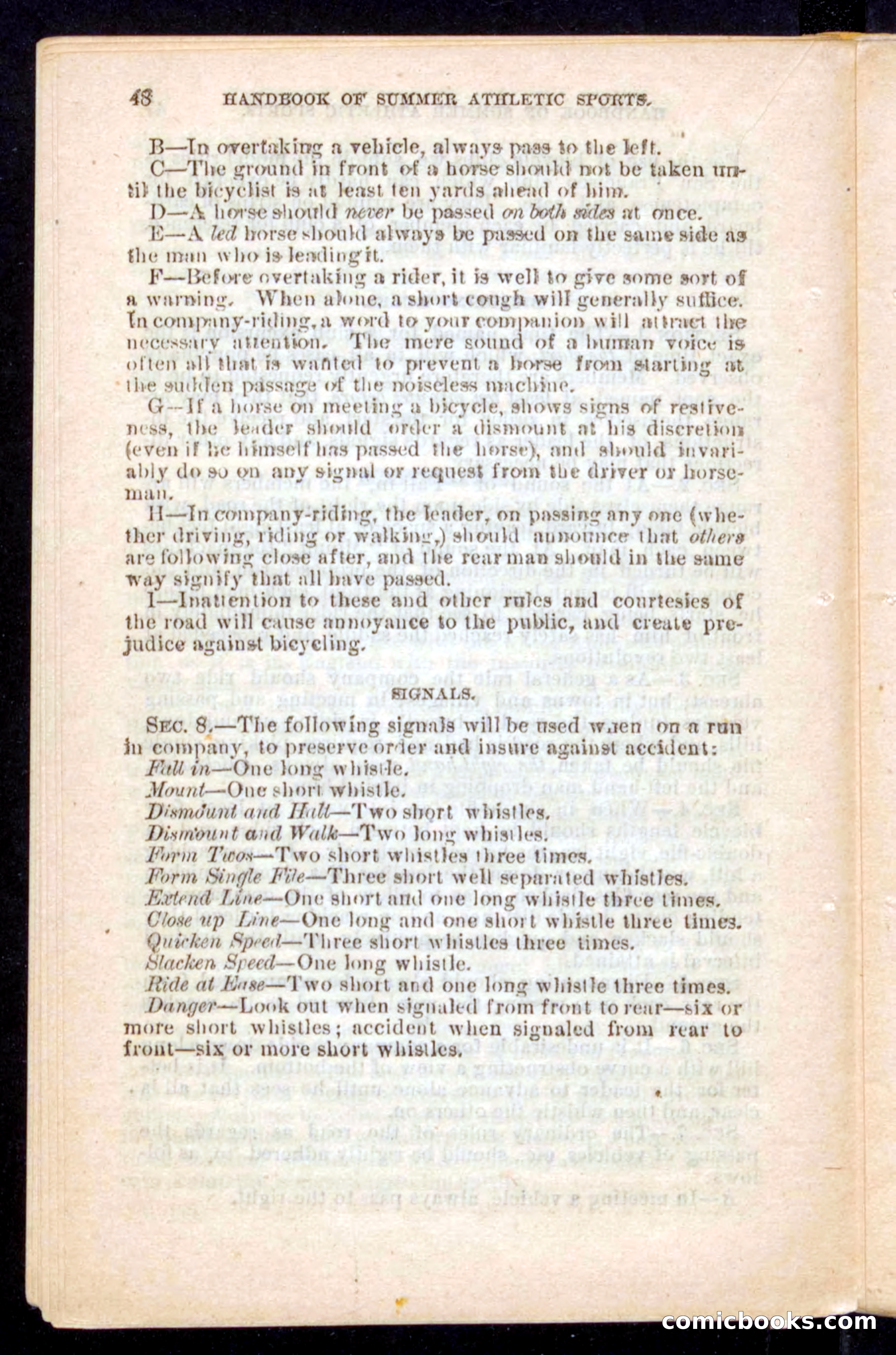 Beadle's Dime Handbooks: Grand Book of Summer Sports — page 48 of 68