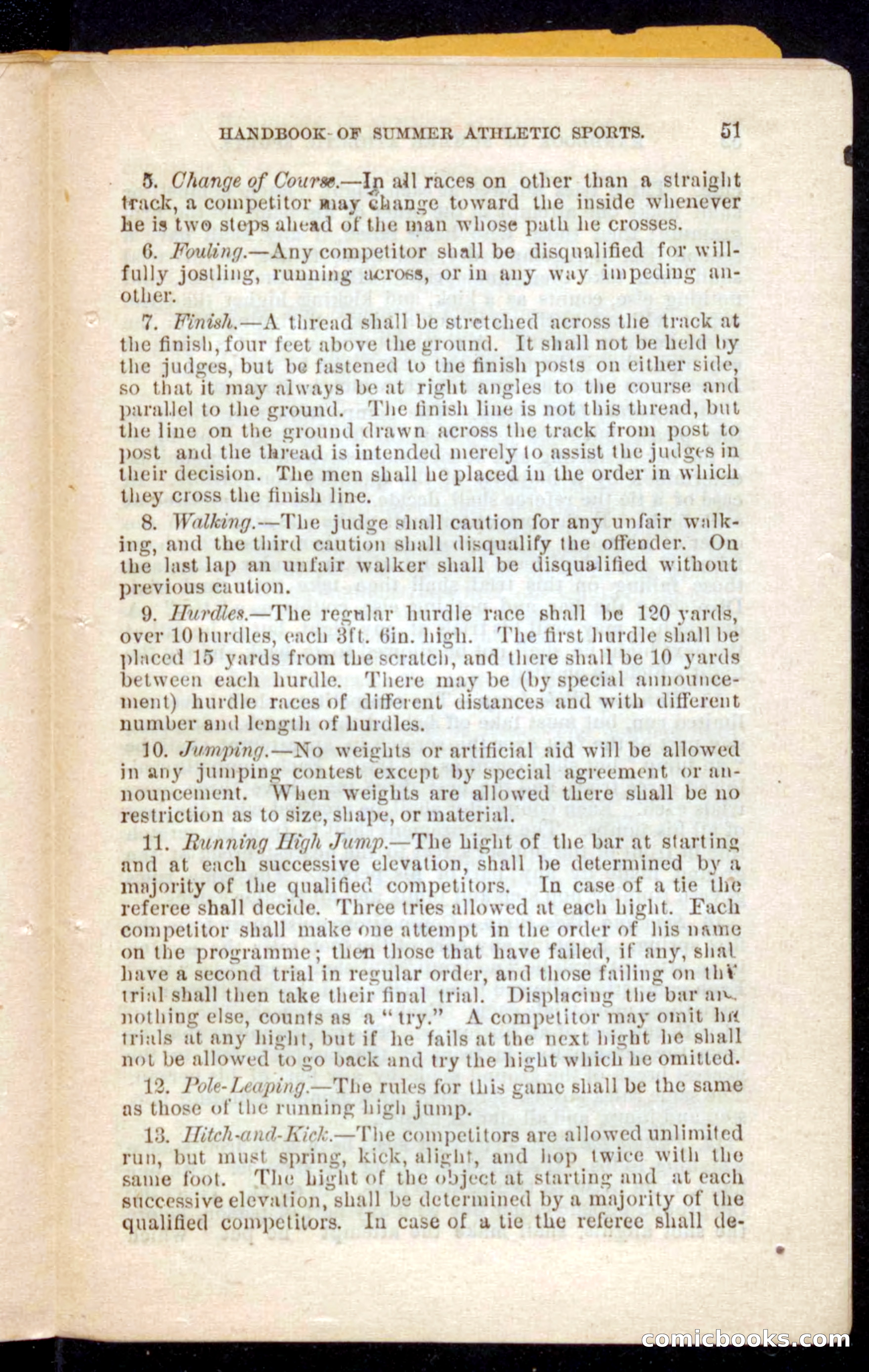 Beadle's Dime Handbooks: Grand Book of Summer Sports — page 51 of 68