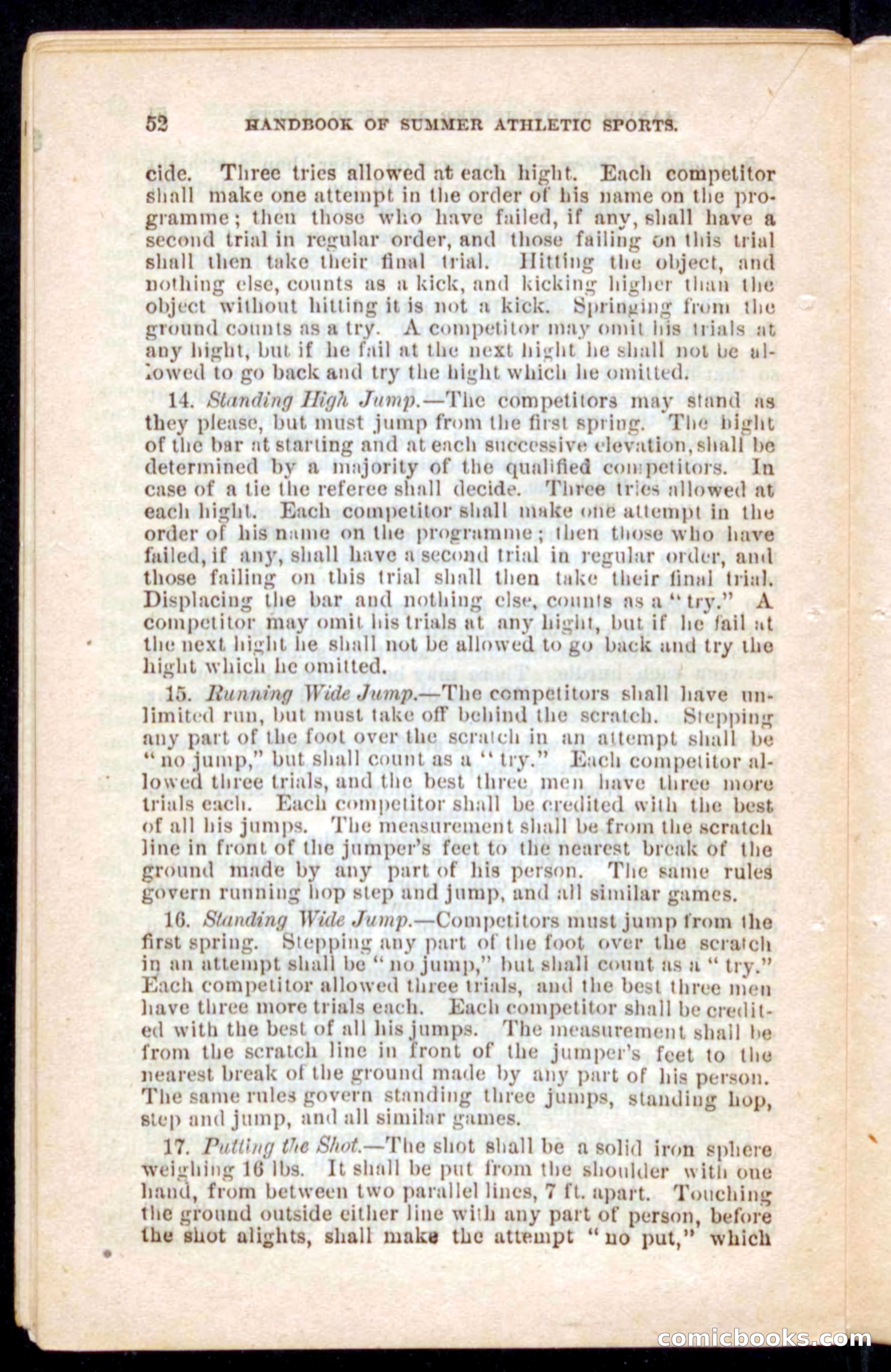 Beadle's Dime Handbooks: Grand Book of Summer Sports — page 52 of 68