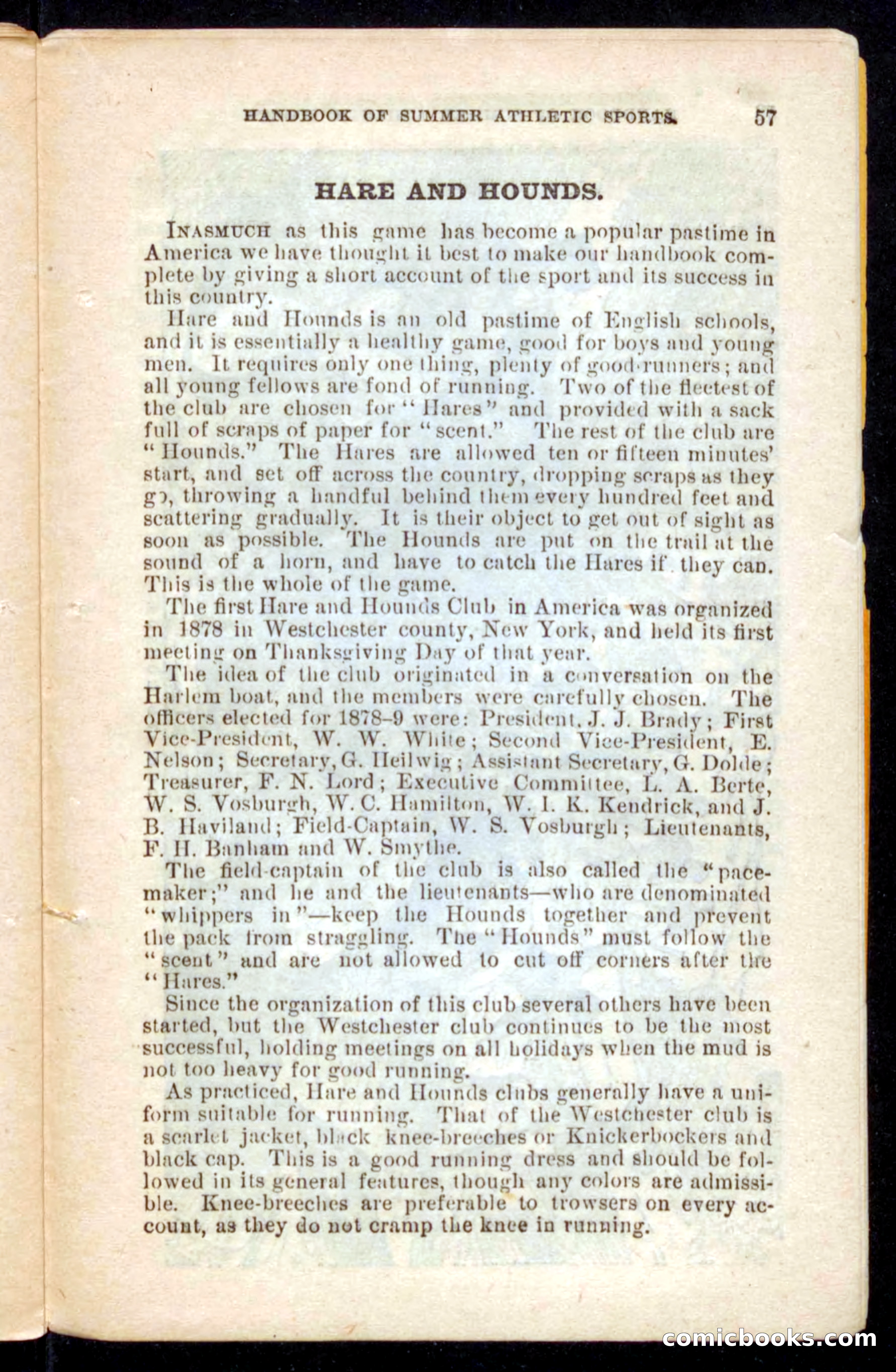 Beadle's Dime Handbooks: Grand Book of Summer Sports — page 57 of 68