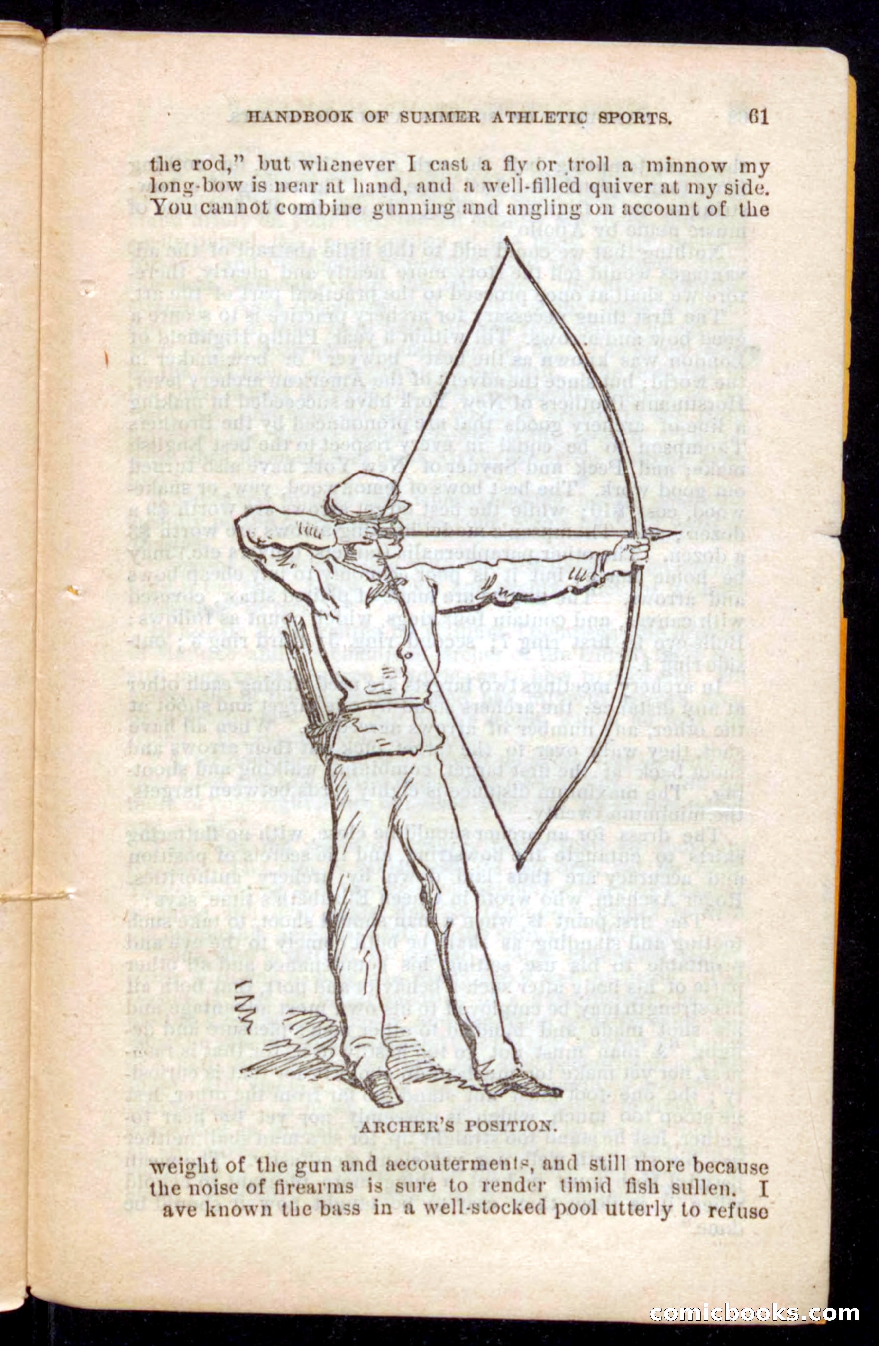 Beadle's Dime Handbooks: Grand Book of Summer Sports — page 61 of 68