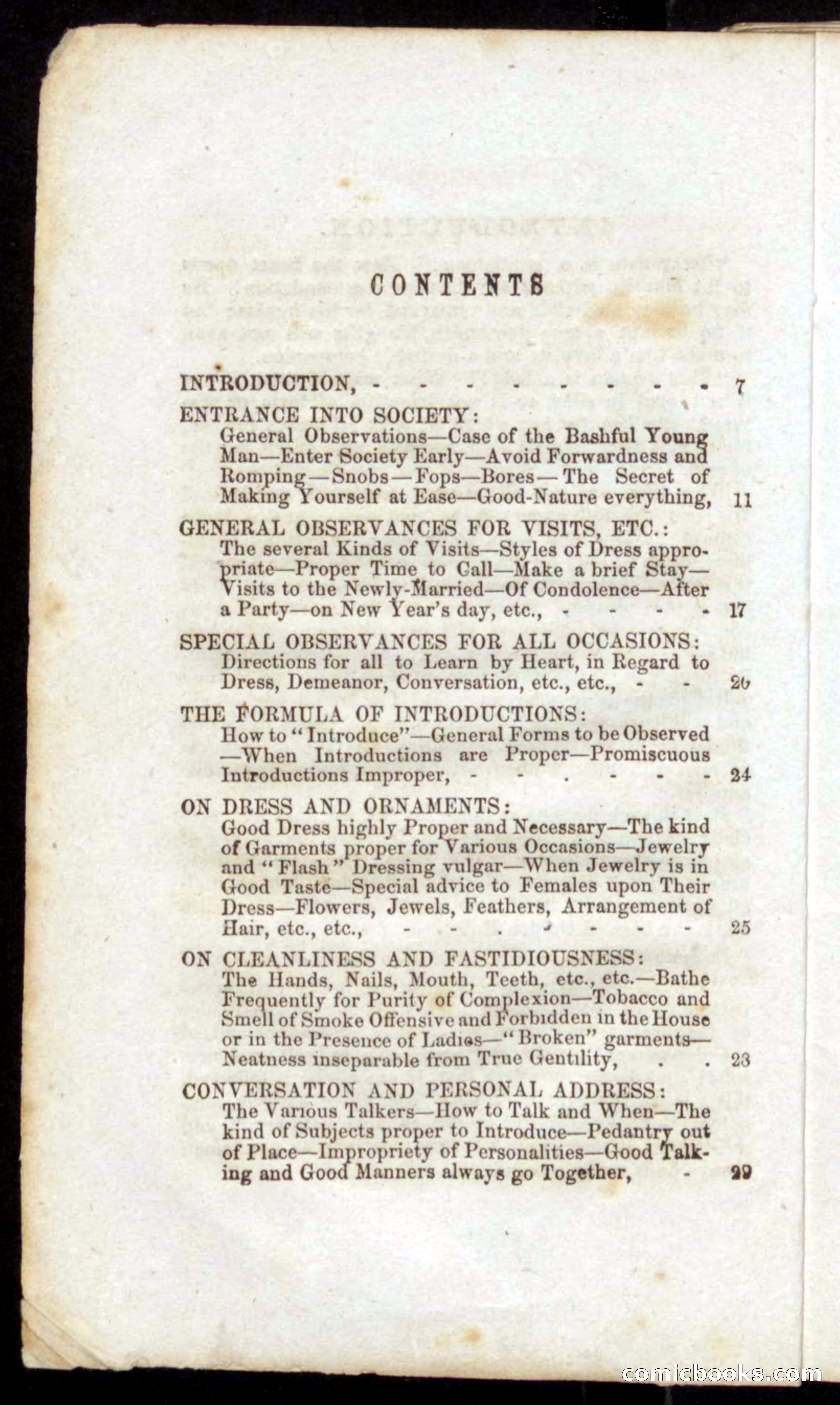 Beadle's Dime Book of Etiquette — page 6 of 72