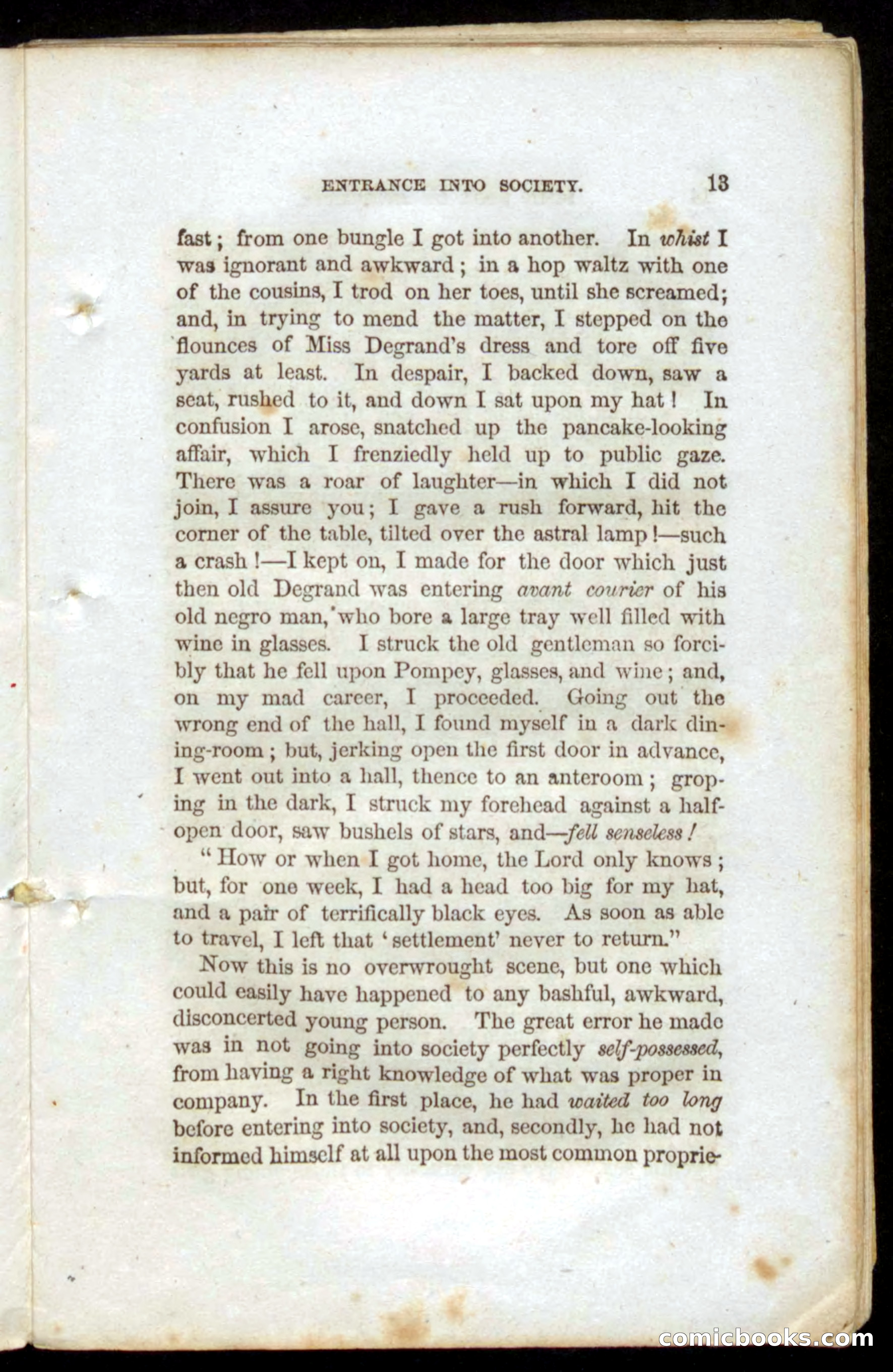 Beadle's Dime Book of Etiquette — page 11 of 72