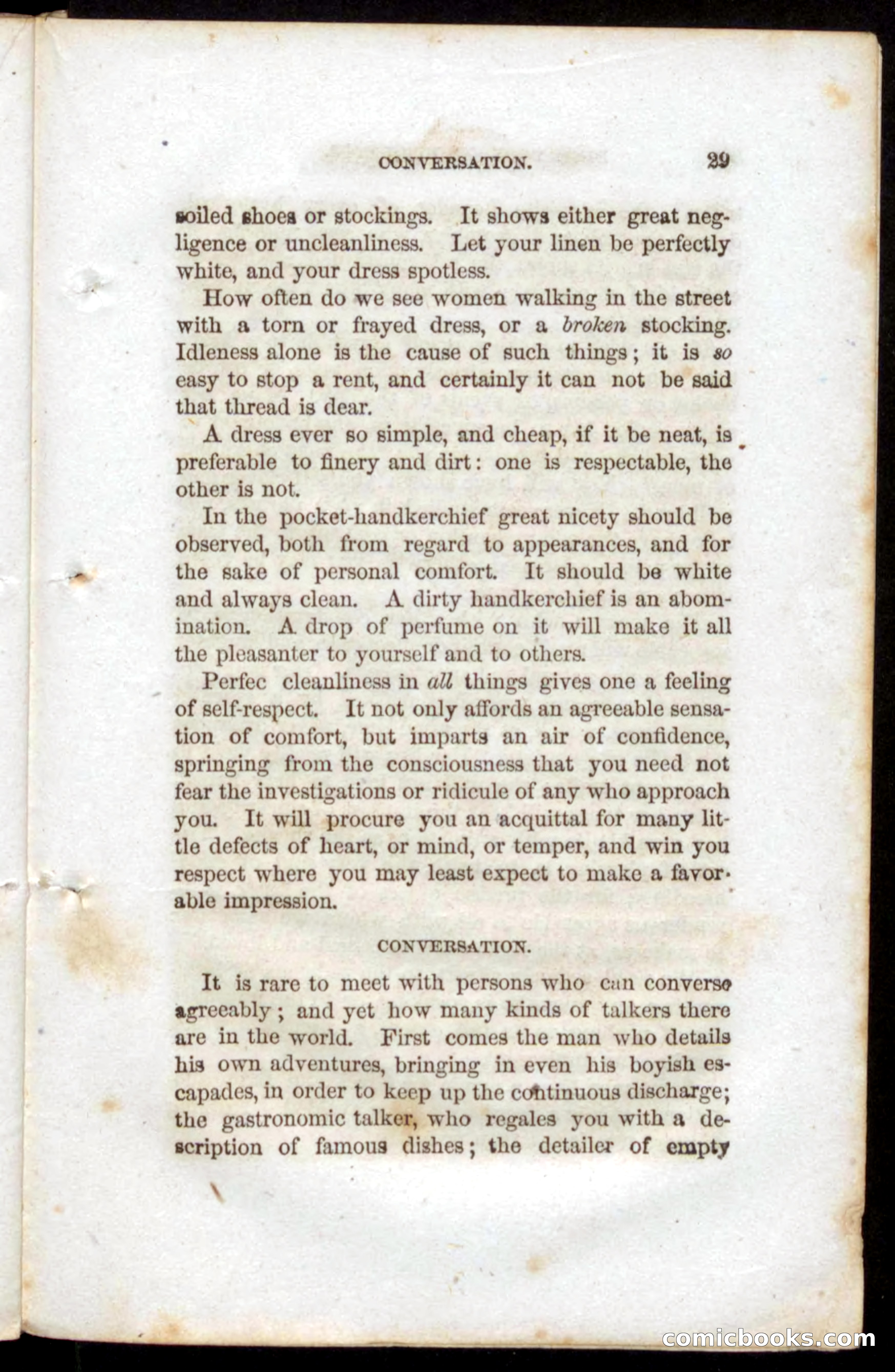 Beadle's Dime Book of Etiquette — page 27 of 72