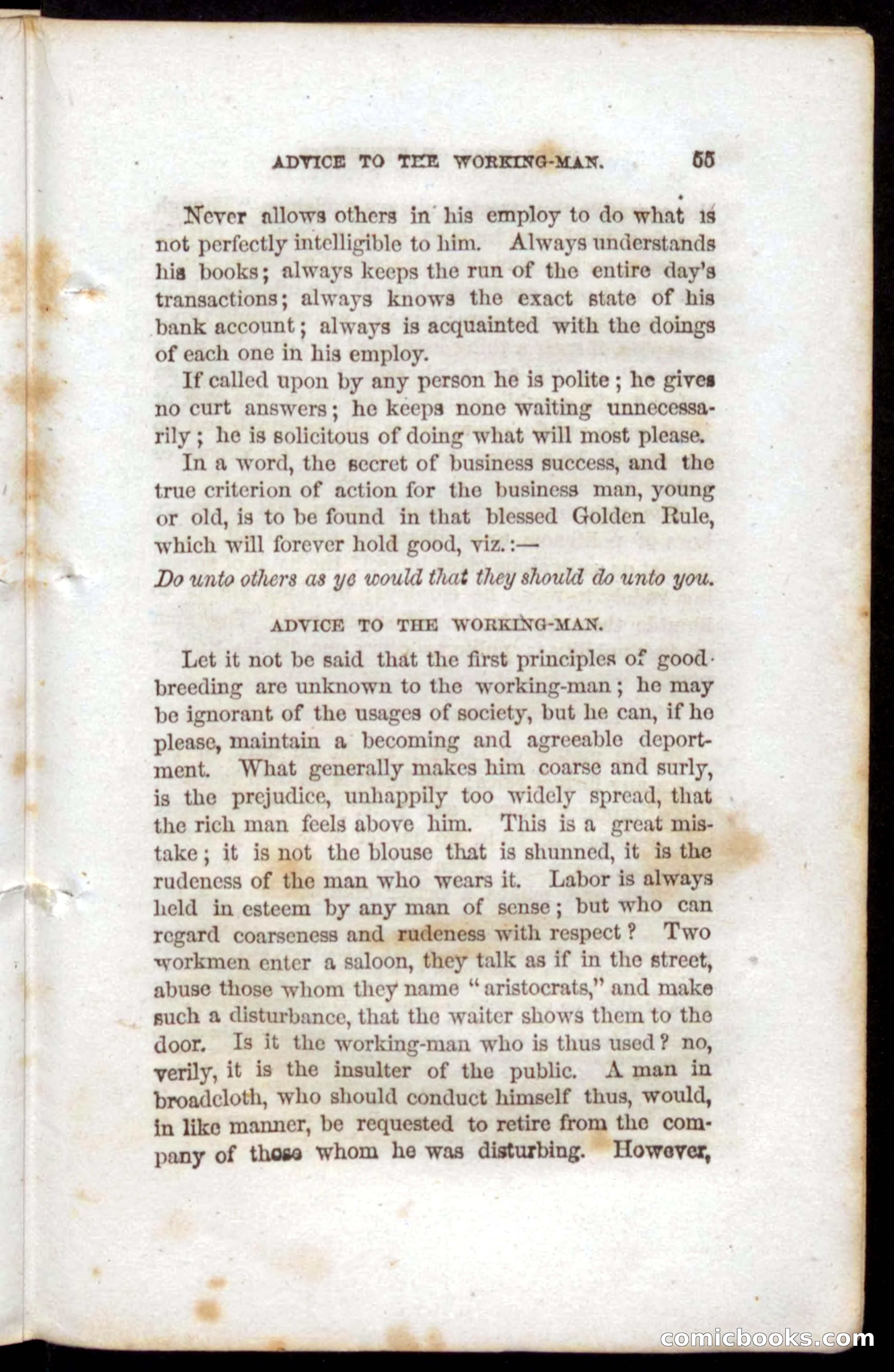 Beadle's Dime Book of Etiquette — page 53 of 72
