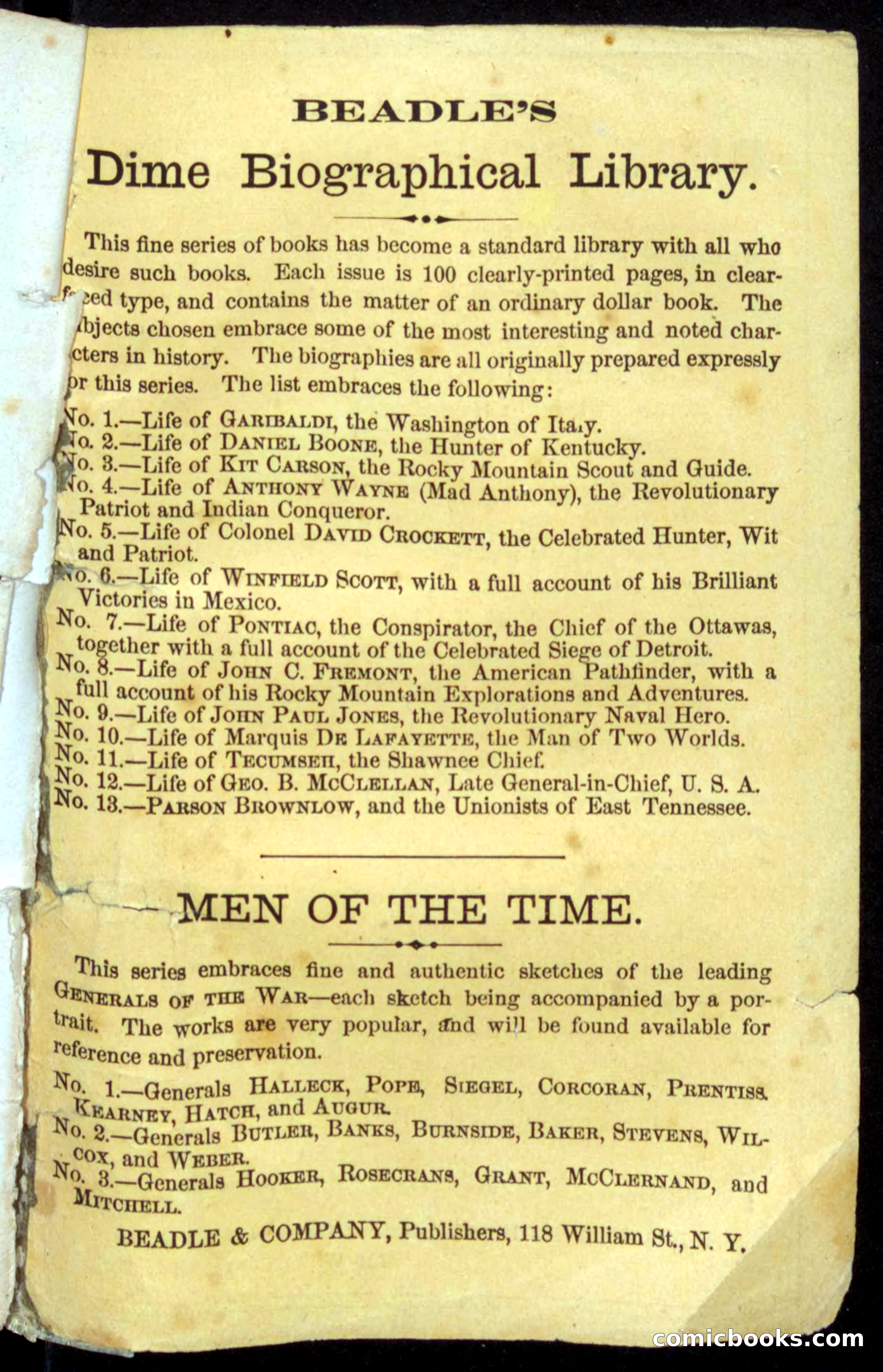 Beadle's Dime Book of Etiquette — page 71 of 72