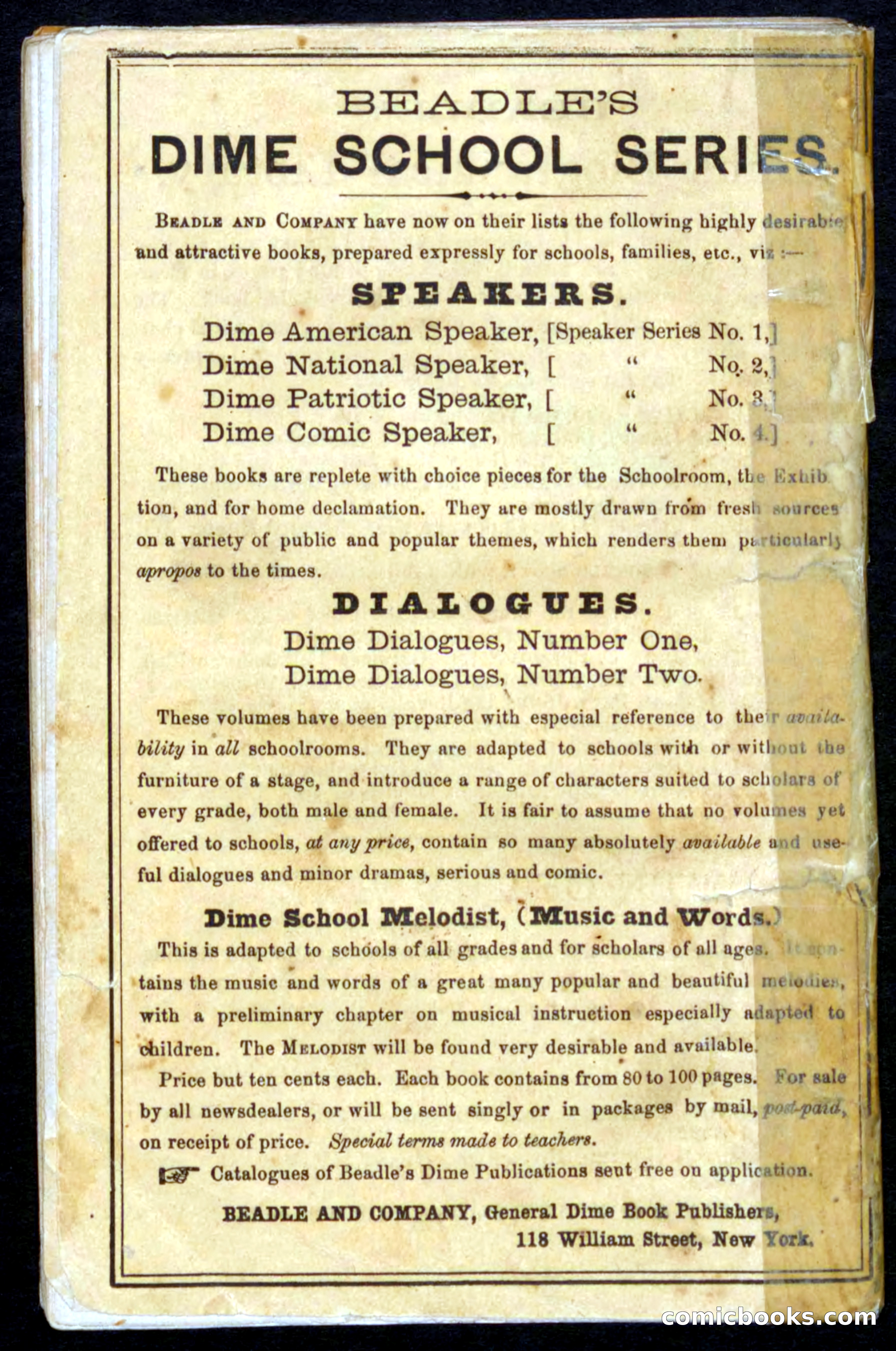 Beadle's Dime Book of Etiquette — page 72 of 72