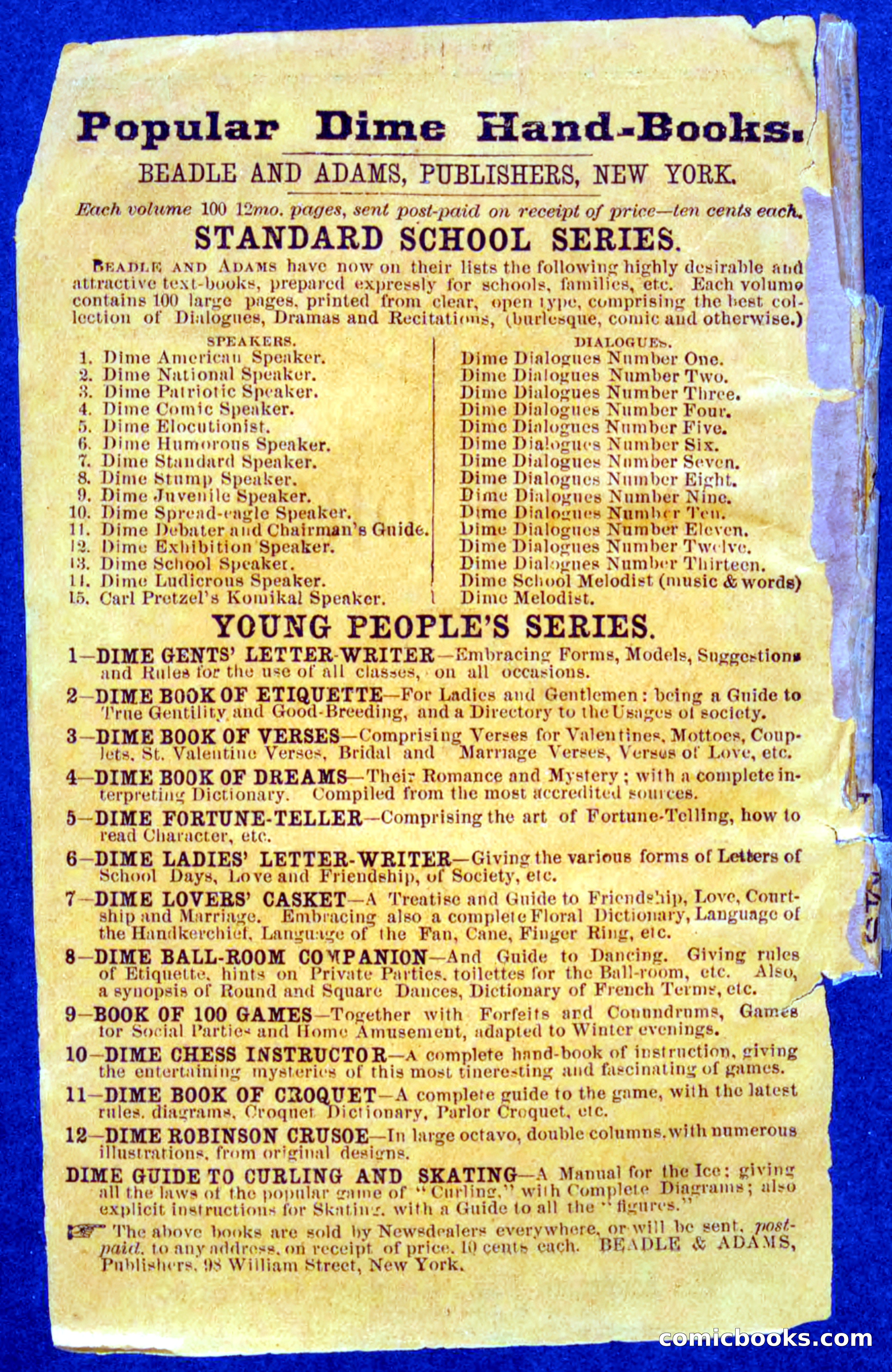 Beadle's Dime Book of Dreams — page 2 of 86