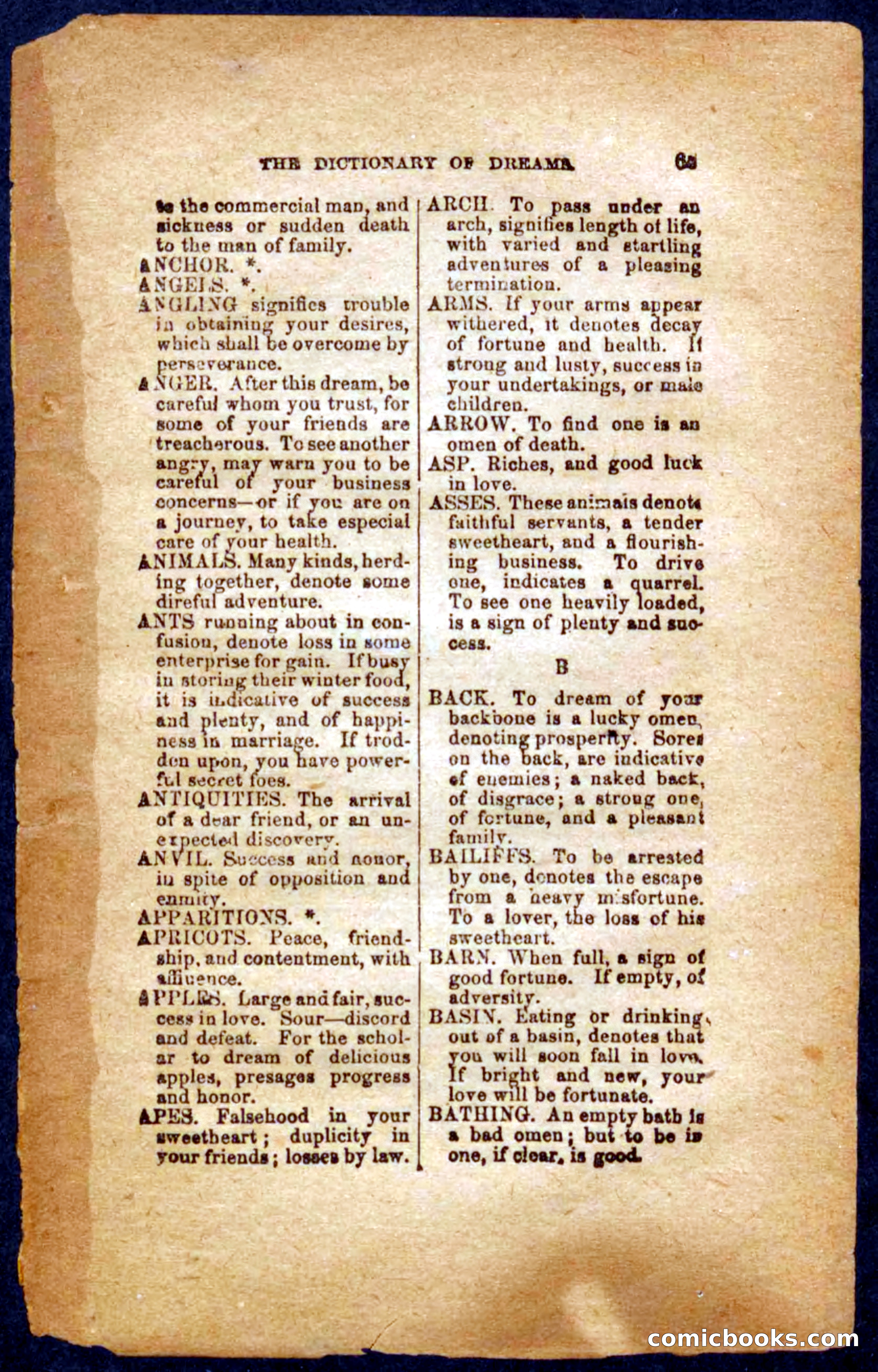 Beadle's Dime Book of Dreams — page 67 of 86