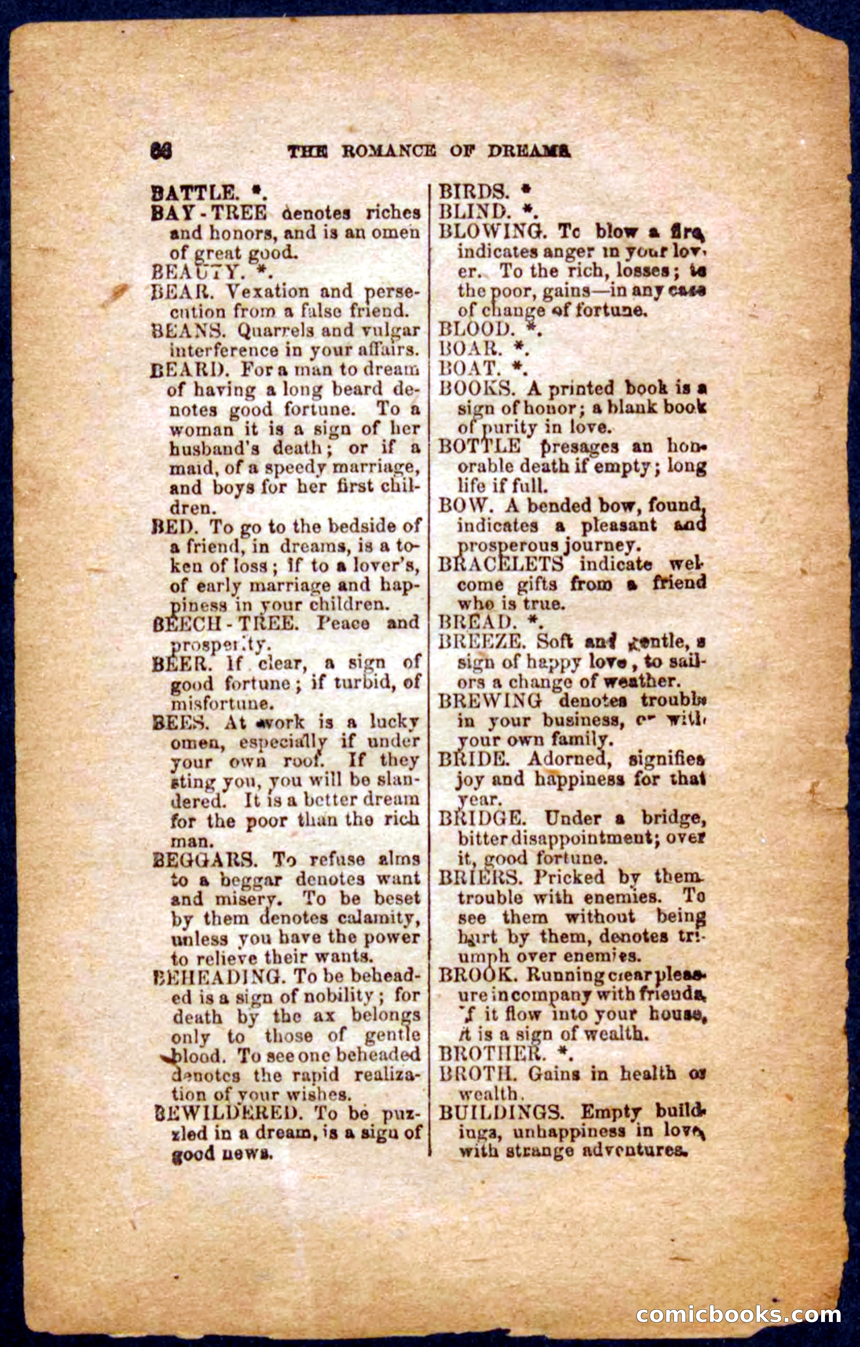 Beadle's Dime Book of Dreams — page 68 of 86