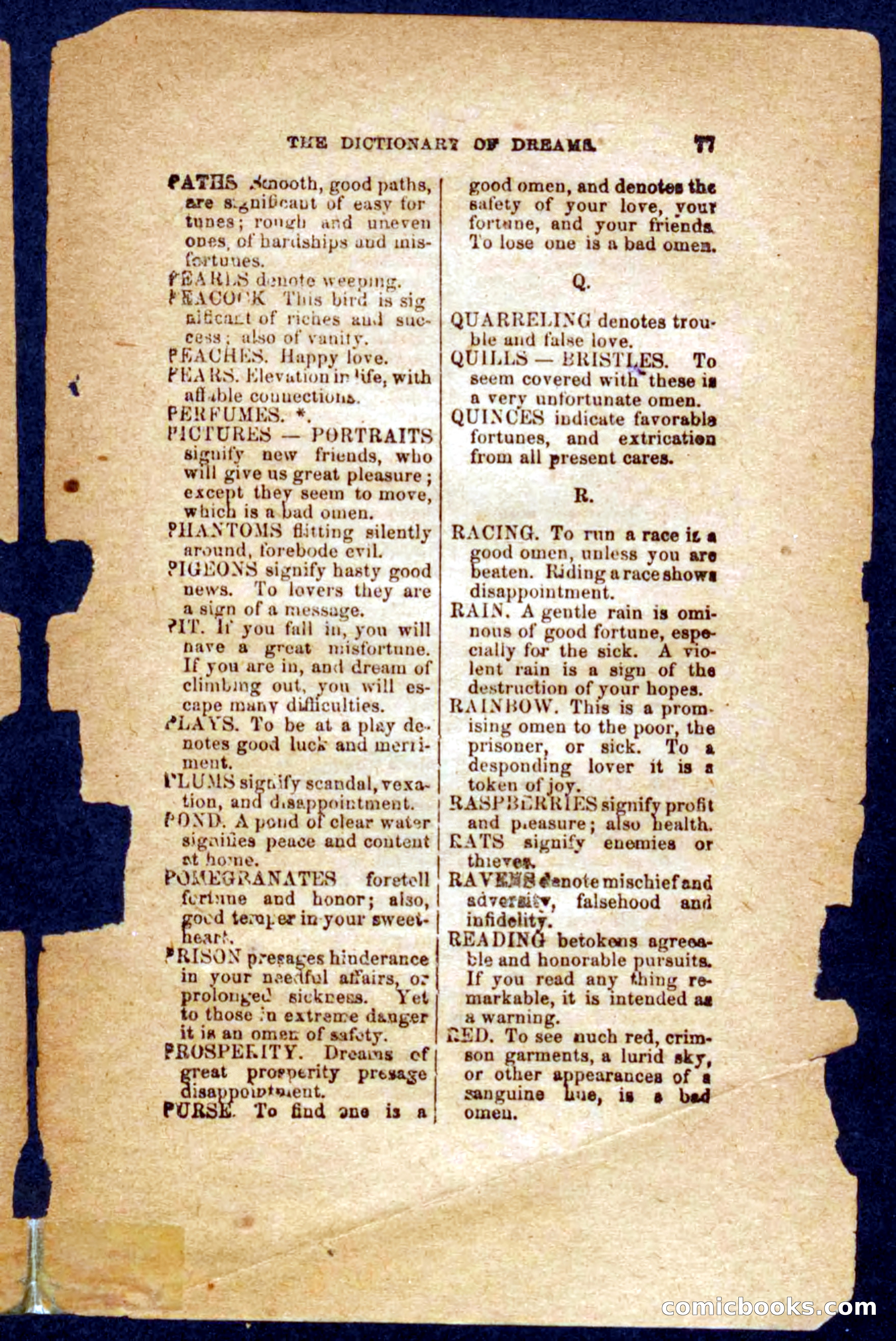 Beadle's Dime Book of Dreams — page 79 of 86