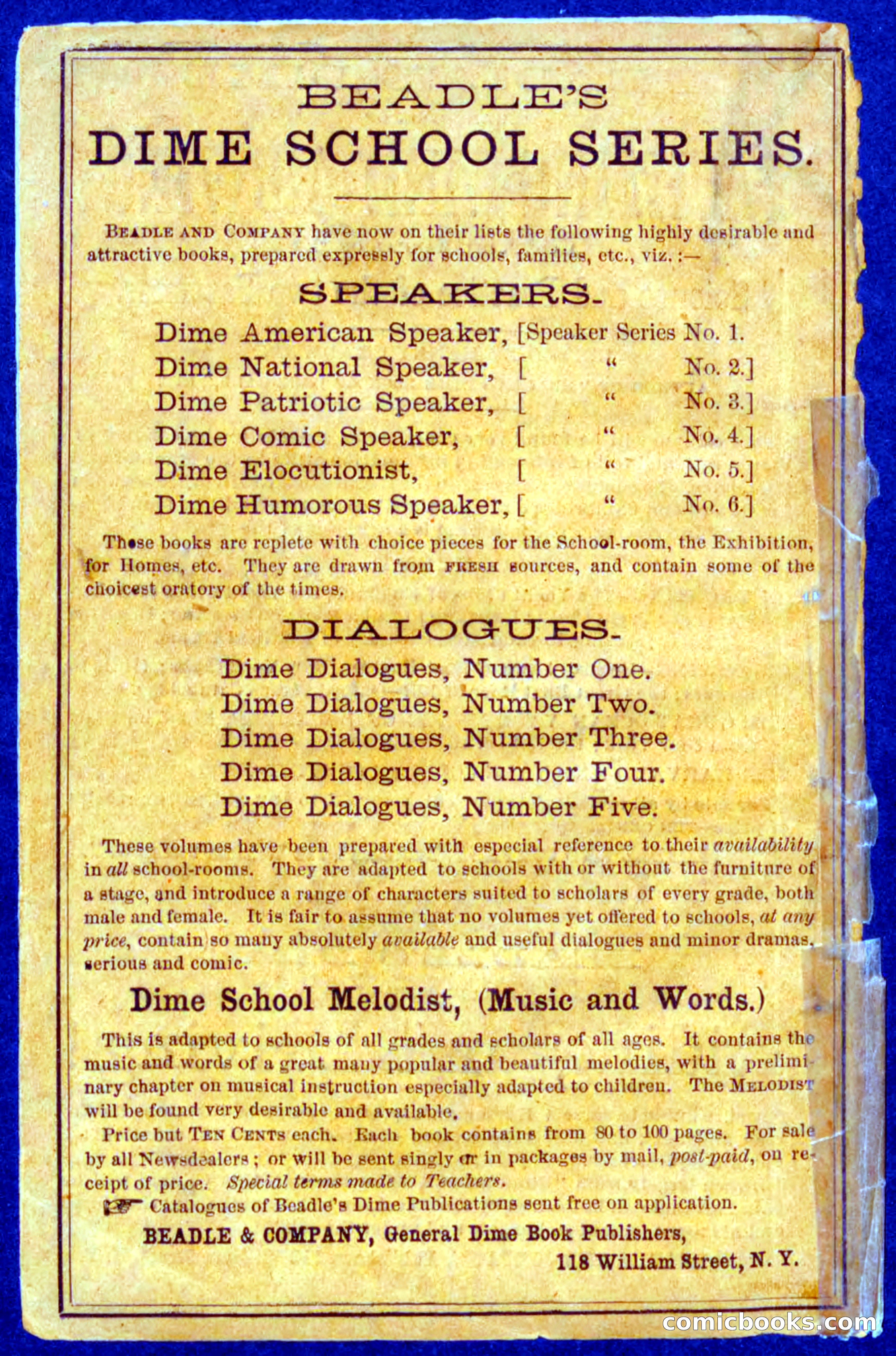 Beadle's Dime Book of Dreams — page 86 of 86