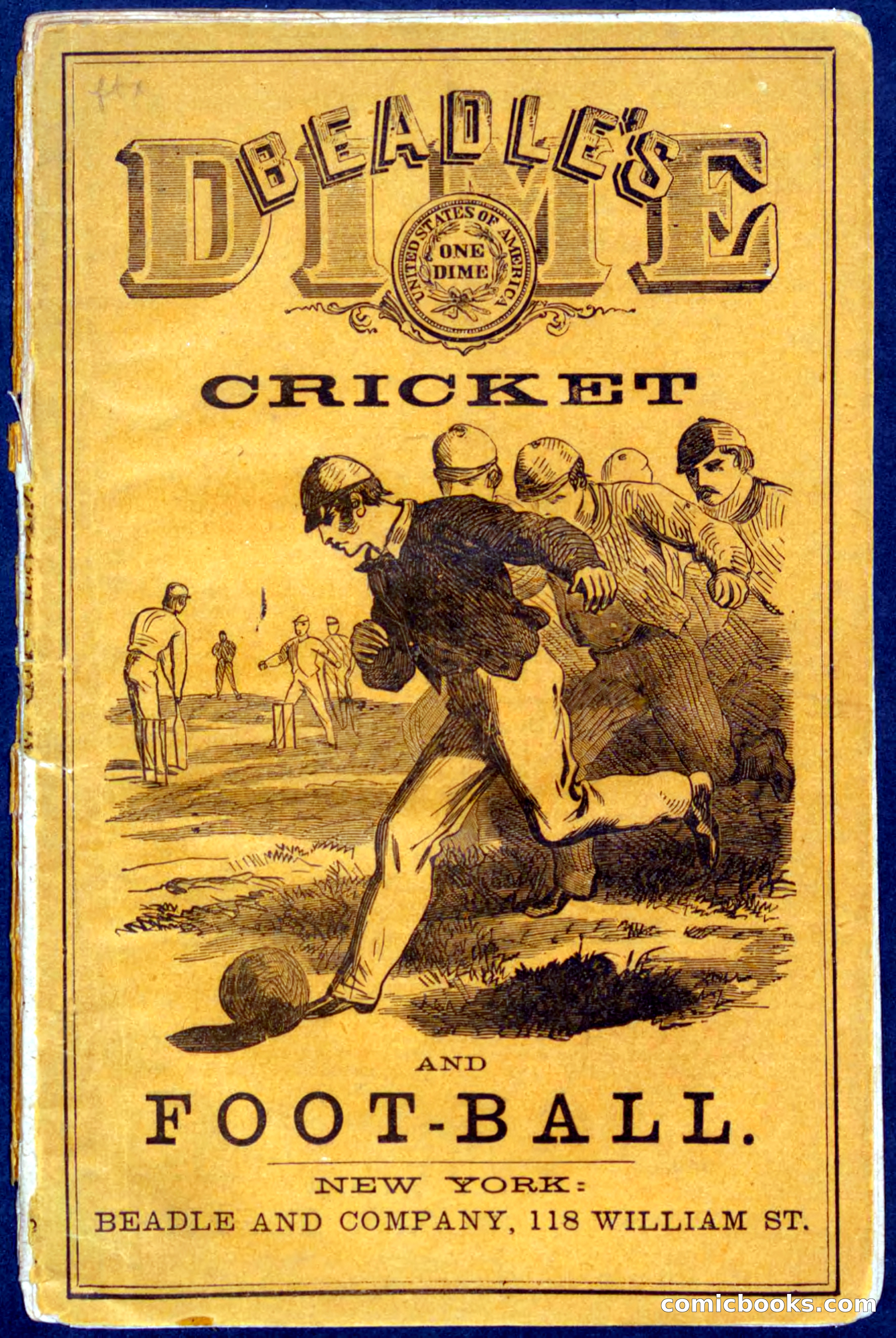 Beadle's Dime Cricket and Foot-Ball
