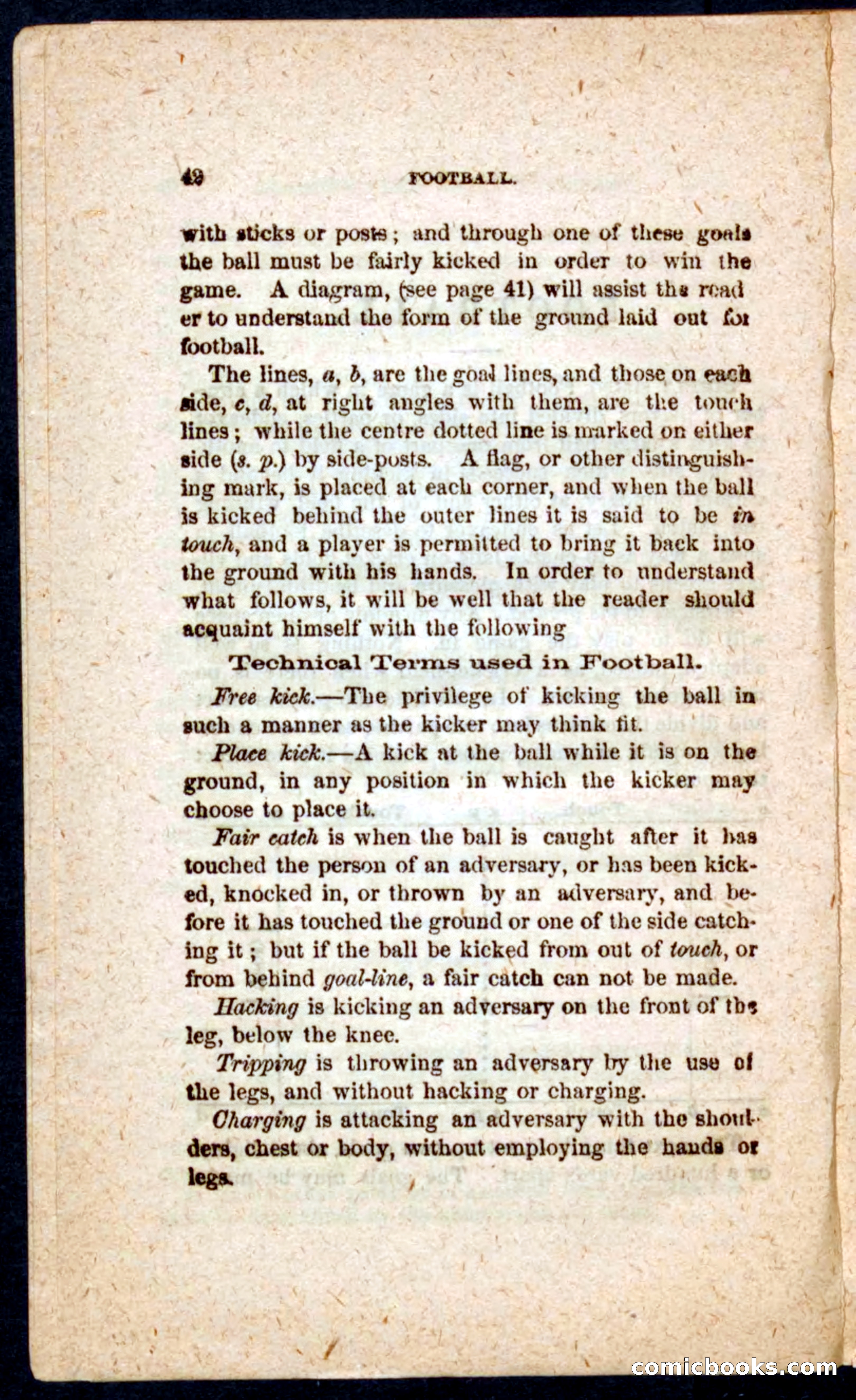 Beadle's Dime Cricket and Foot-Ball — page 42 of 52
