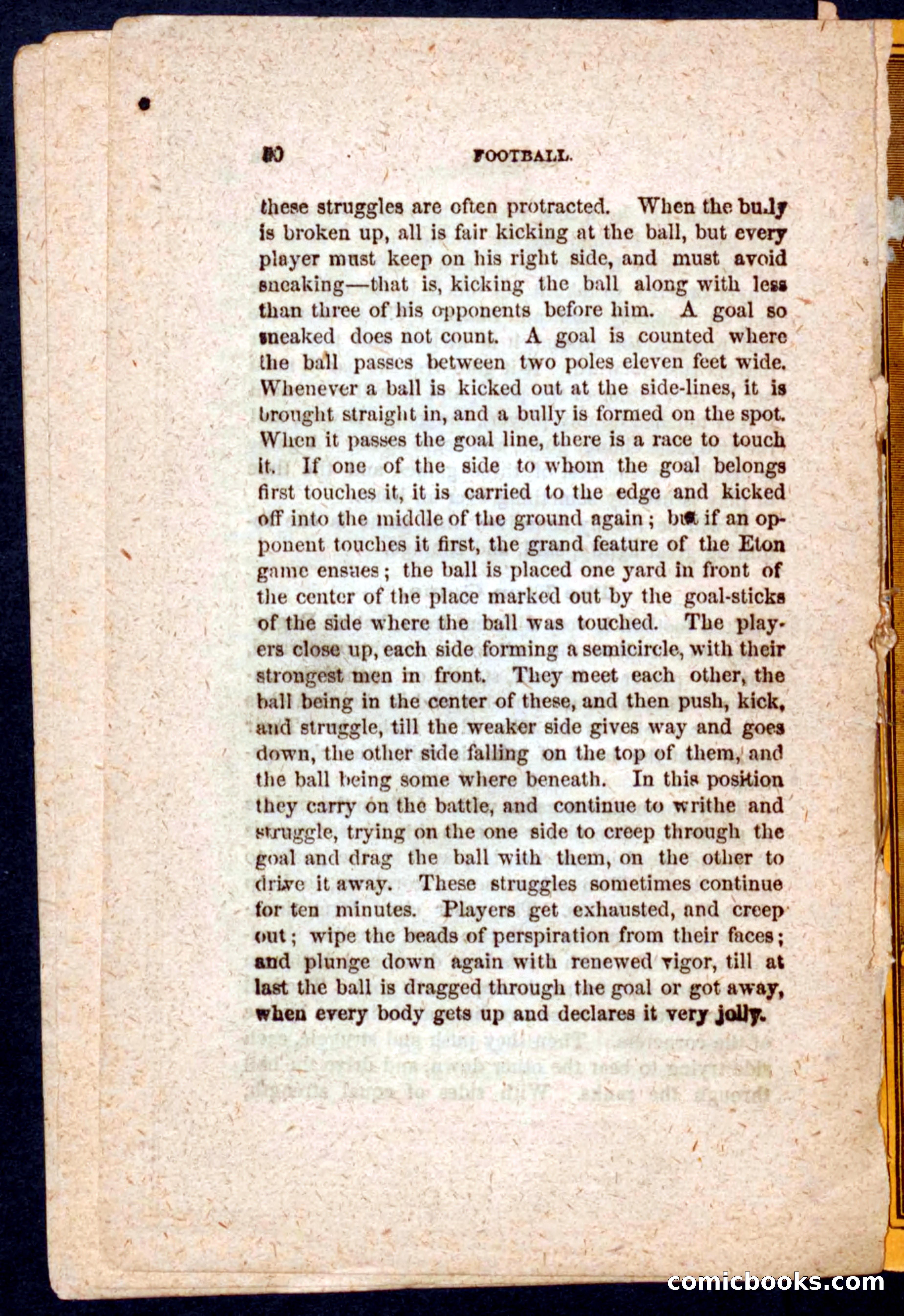 Beadle's Dime Cricket and Foot-Ball — page 50 of 52