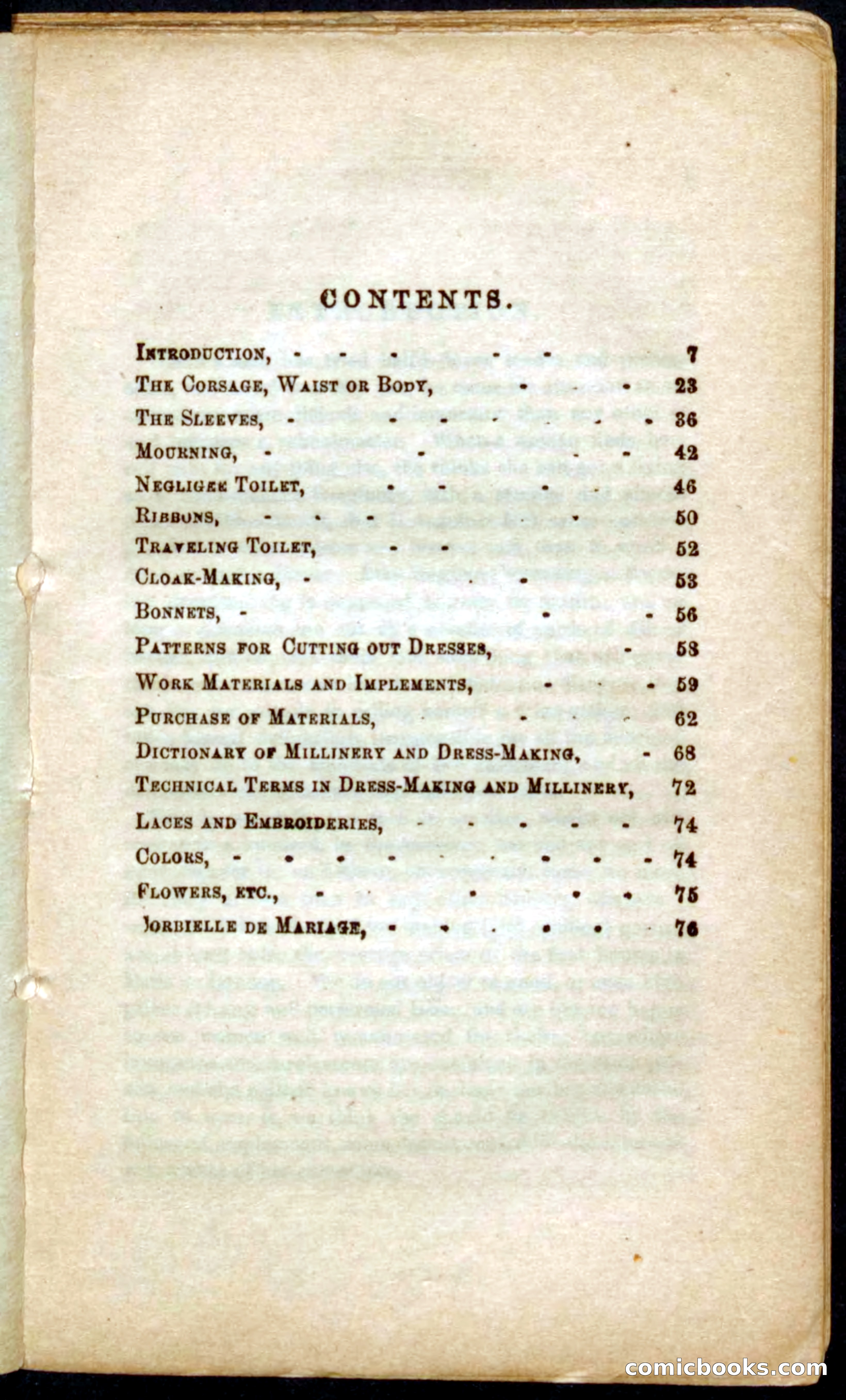 Beadle's Dime Guide to Dress-Making and Millinery — page 7 of 86
