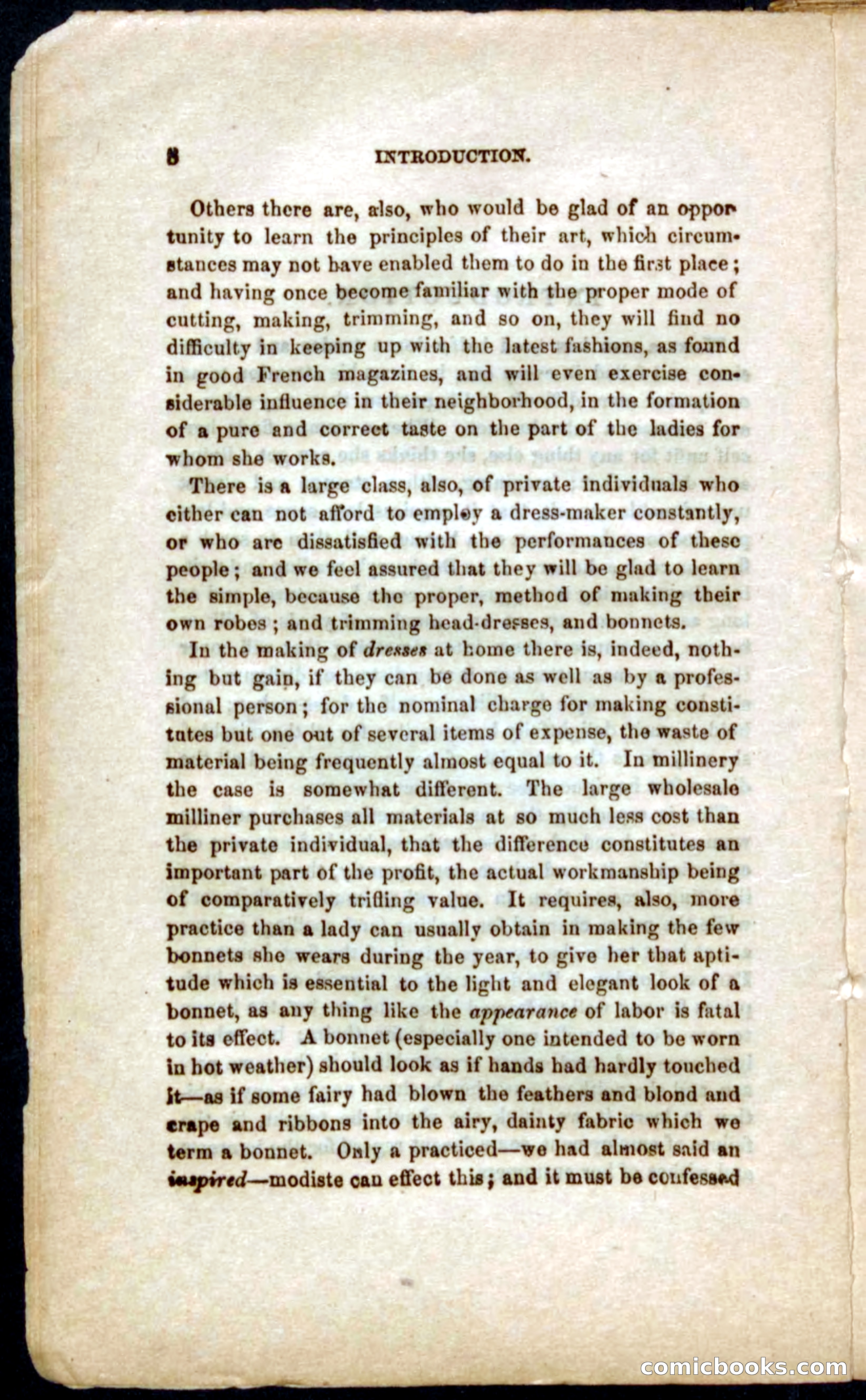 Beadle's Dime Guide to Dress-Making and Millinery — page 10 of 86