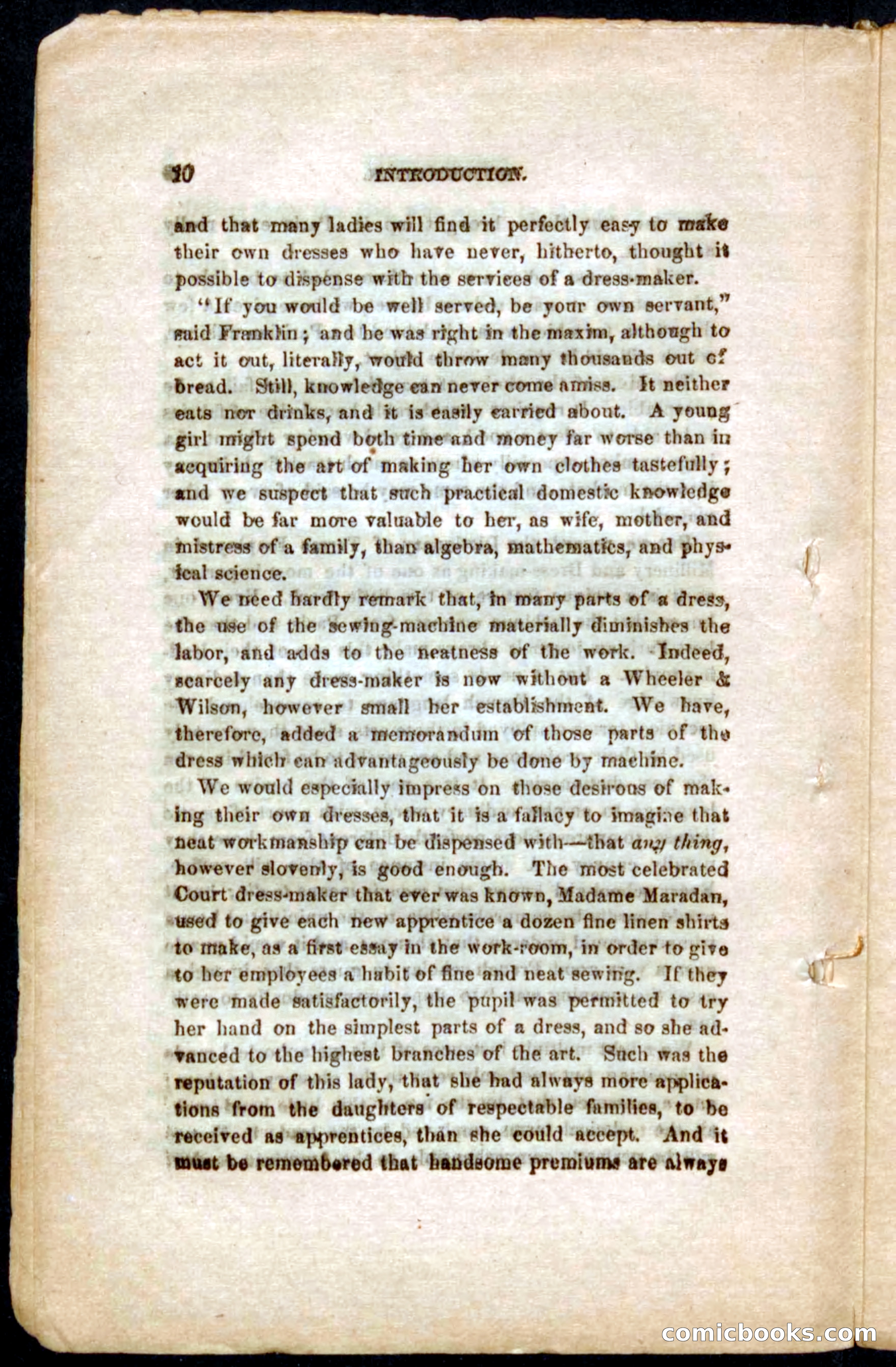 Beadle's Dime Guide to Dress-Making and Millinery — page 12 of 86