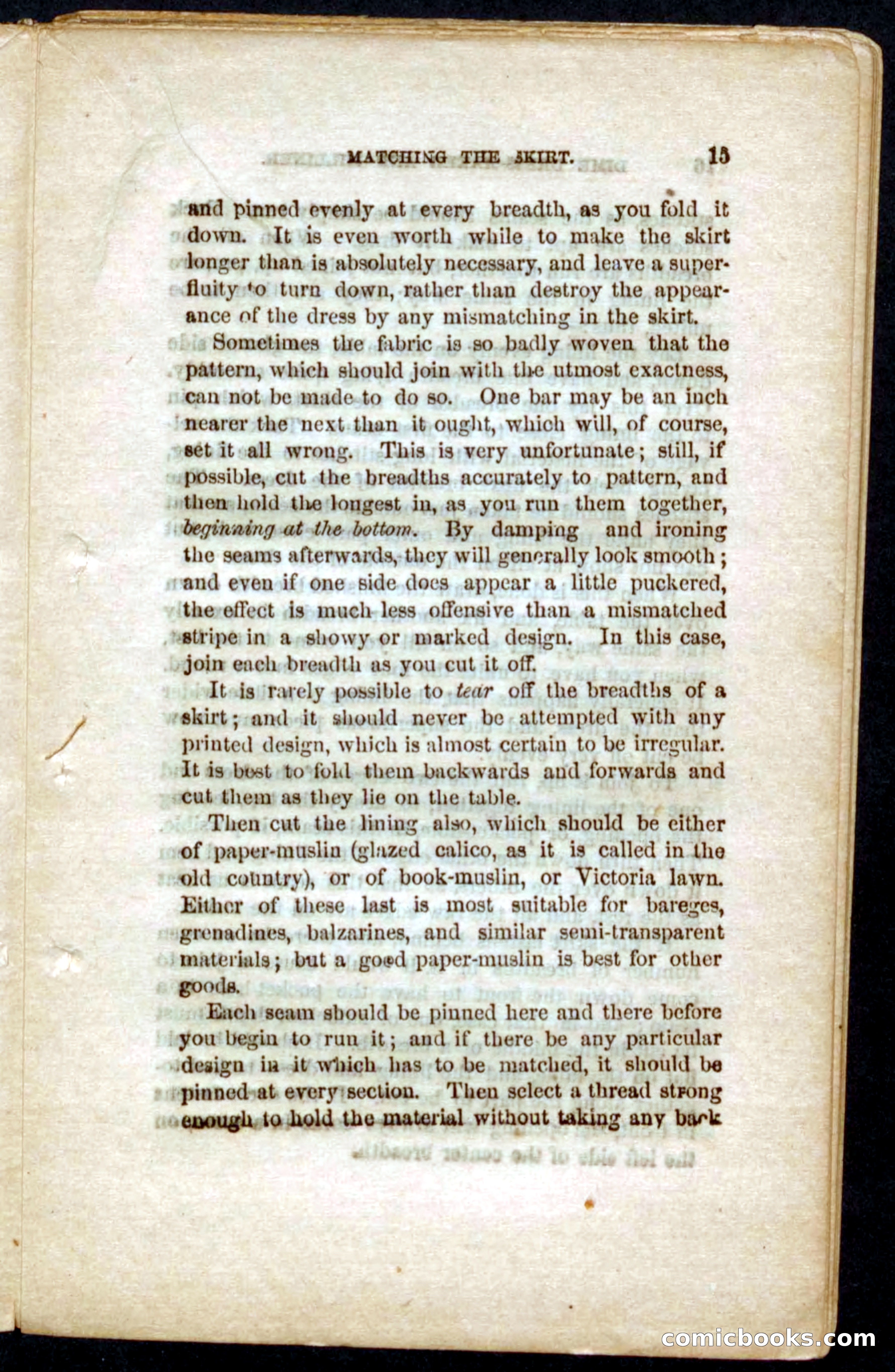 Beadle's Dime Guide to Dress-Making and Millinery — page 17 of 86