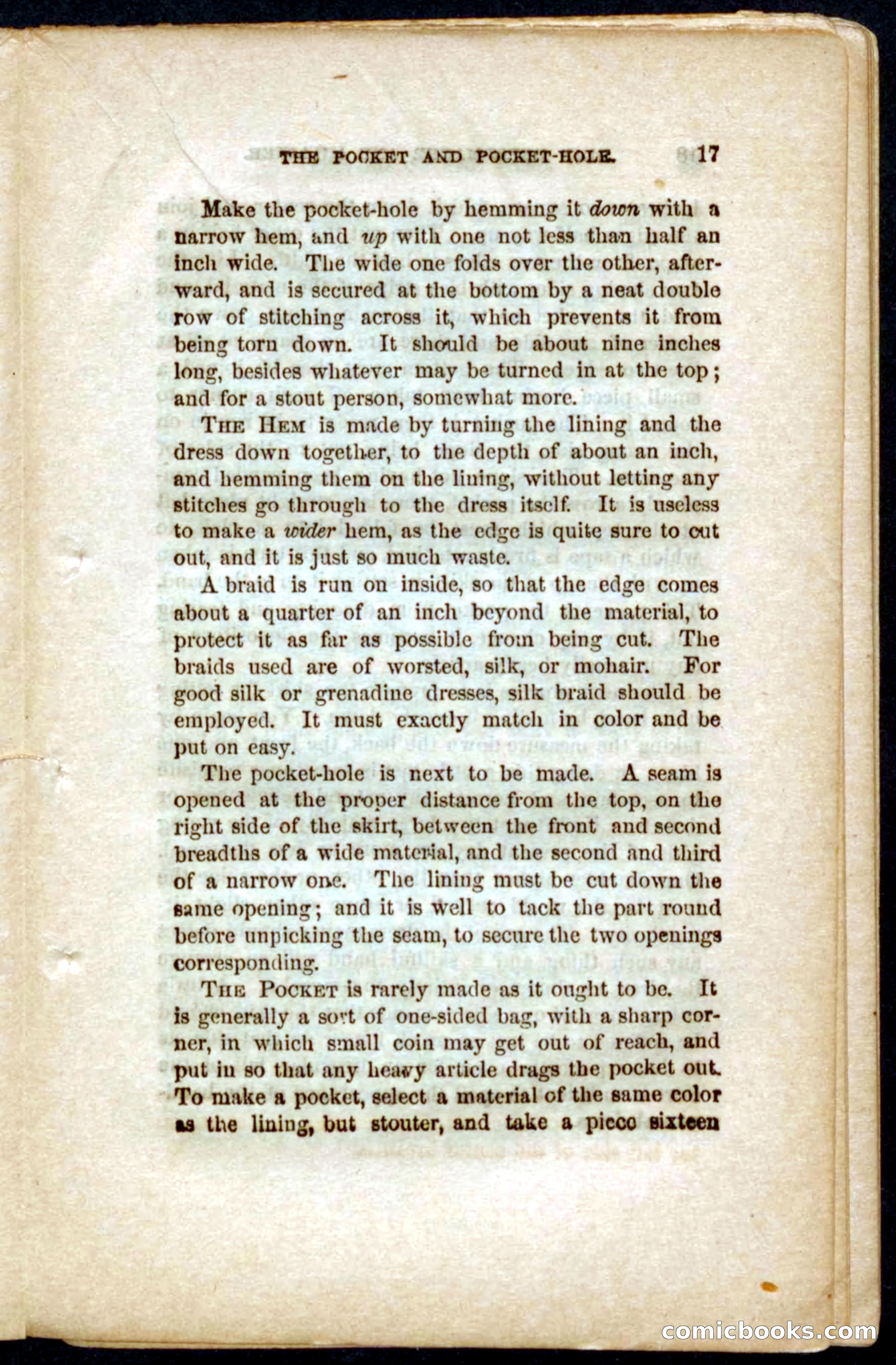 Beadle's Dime Guide to Dress-Making and Millinery — page 19 of 86