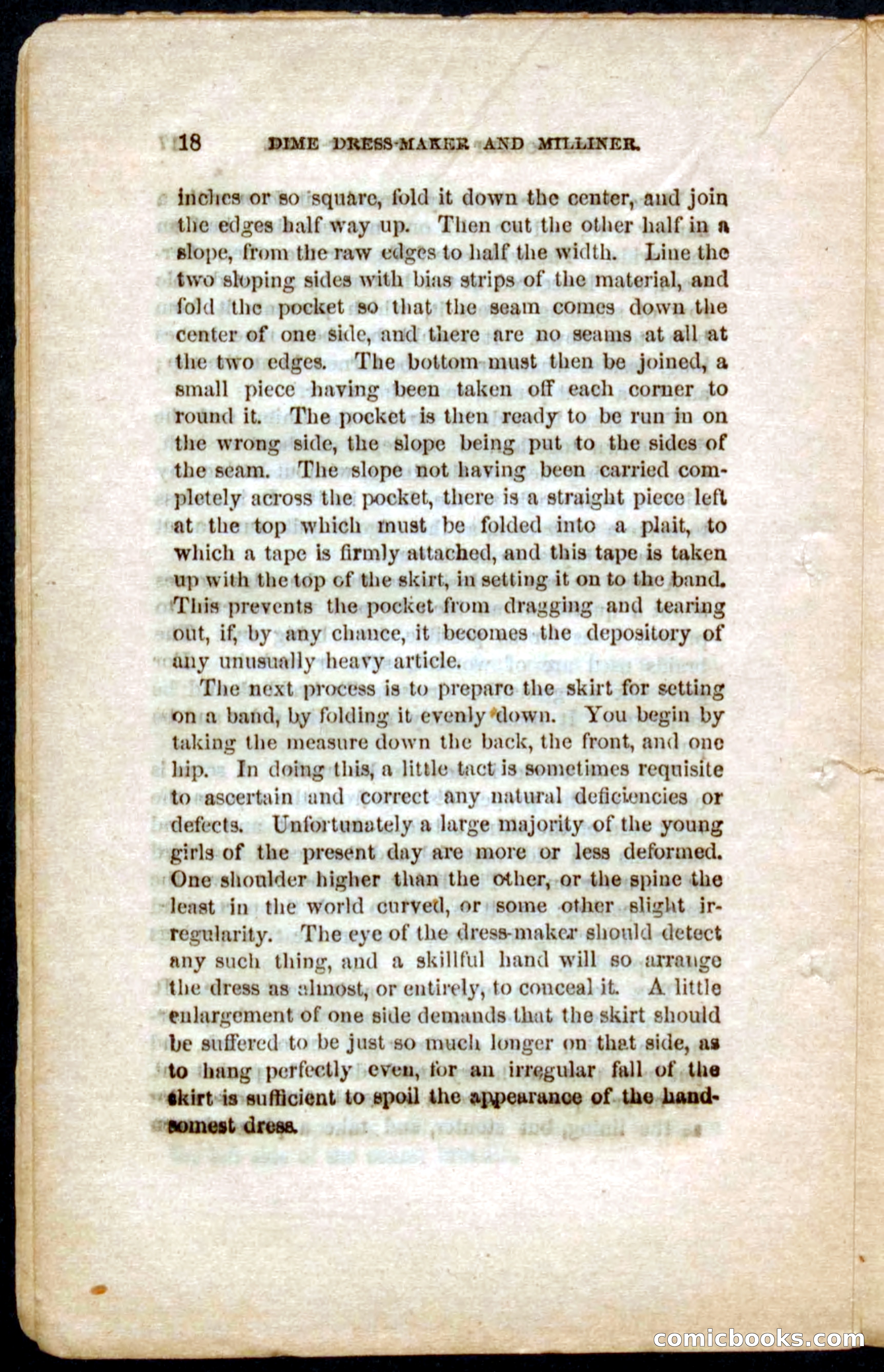 Beadle's Dime Guide to Dress-Making and Millinery — page 20 of 86
