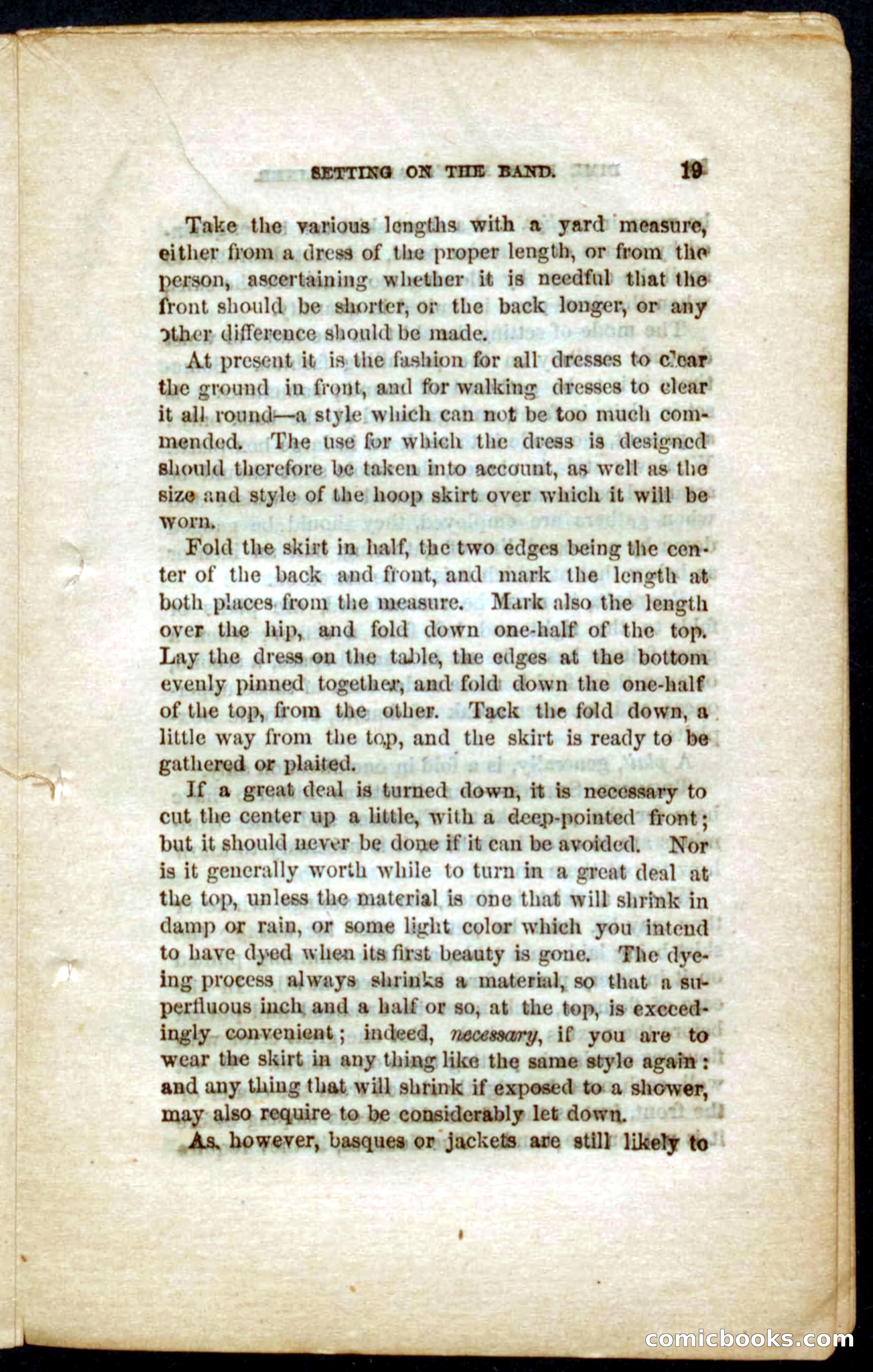 Beadle's Dime Guide to Dress-Making and Millinery — page 21 of 86