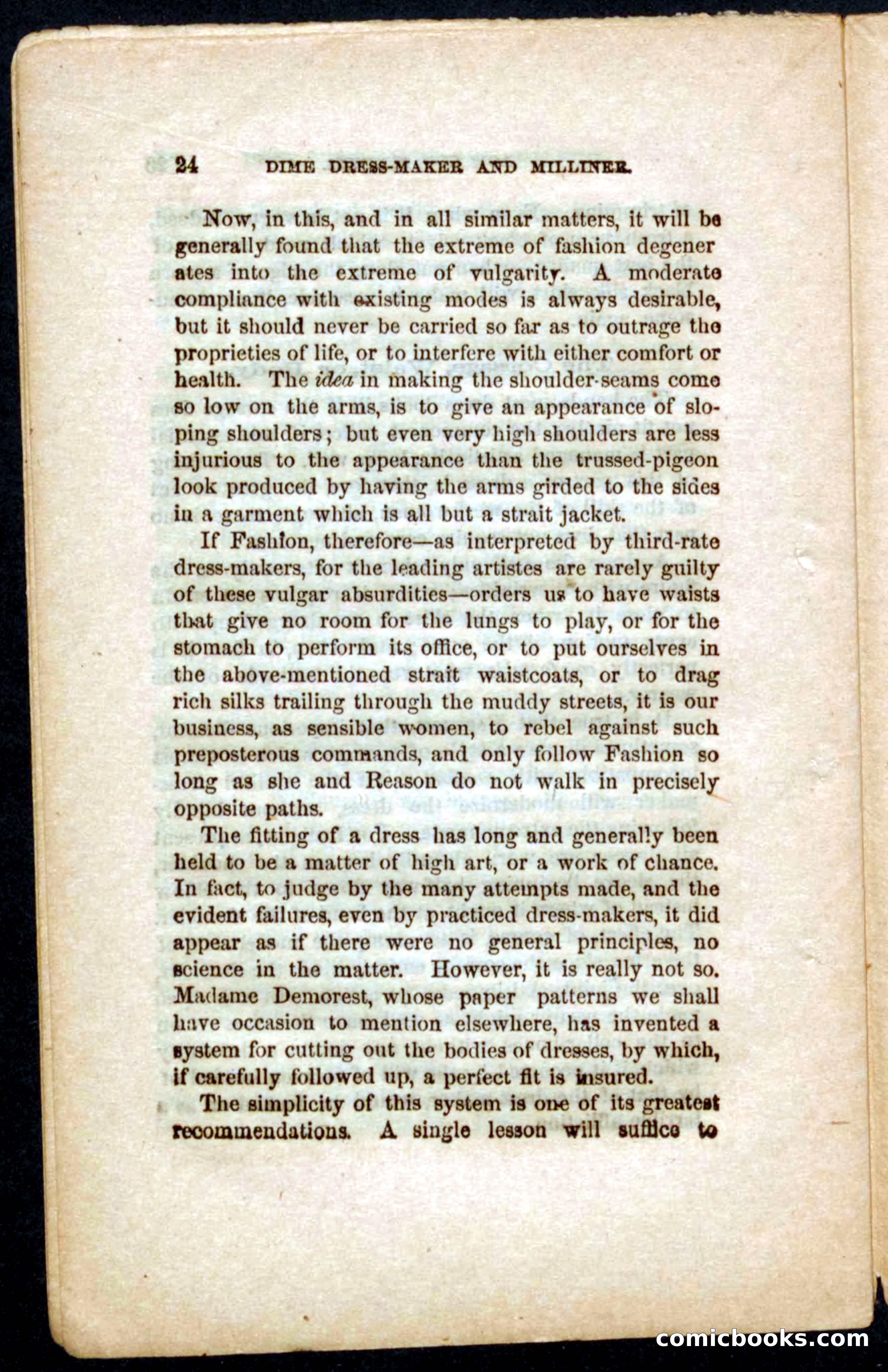Beadle's Dime Guide to Dress-Making and Millinery — page 26 of 86