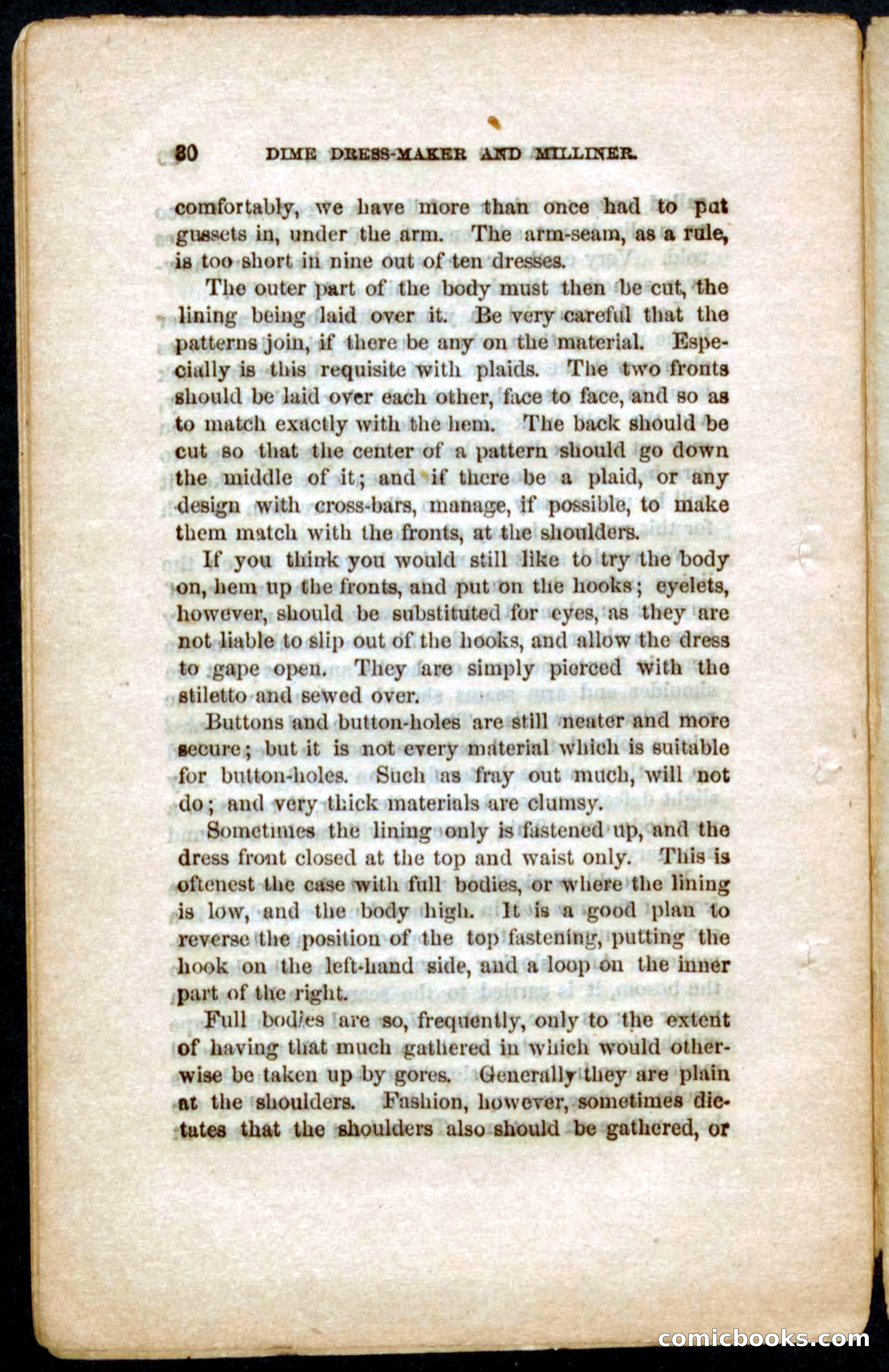 Beadle's Dime Guide to Dress-Making and Millinery — page 32 of 86