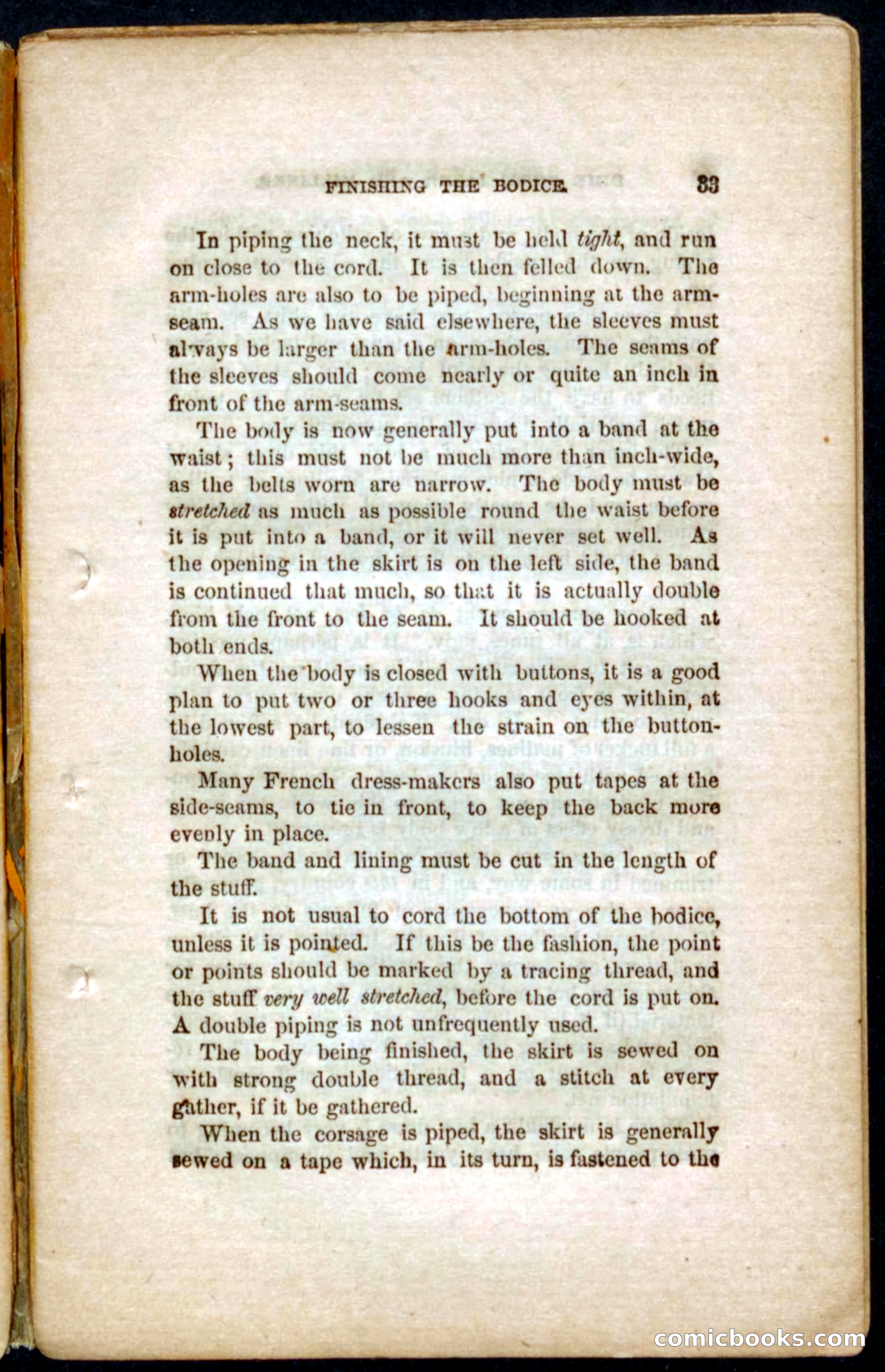 Beadle's Dime Guide to Dress-Making and Millinery — page 35 of 86