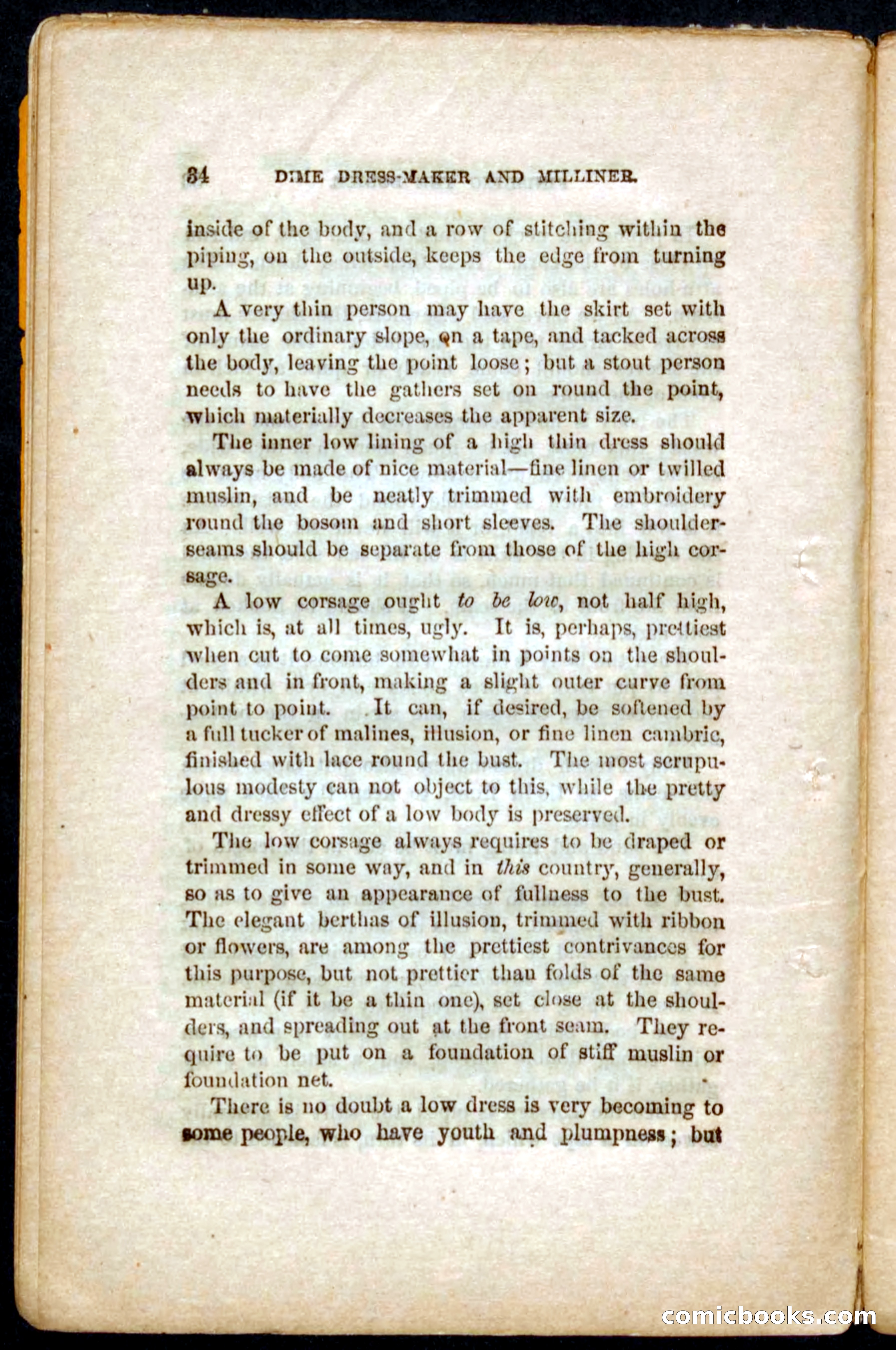 Beadle's Dime Guide to Dress-Making and Millinery — page 36 of 86