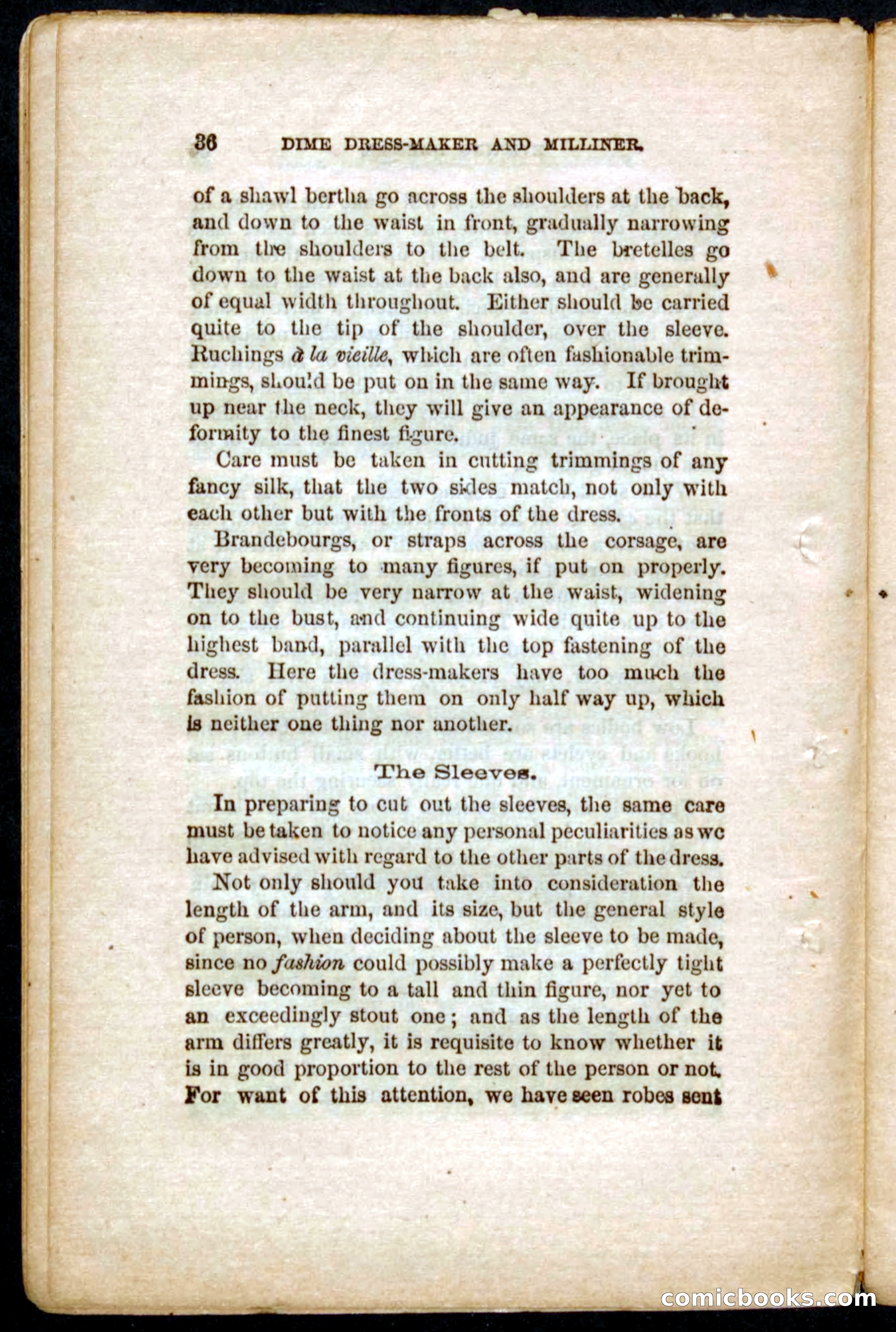 Beadle's Dime Guide to Dress-Making and Millinery — page 38 of 86