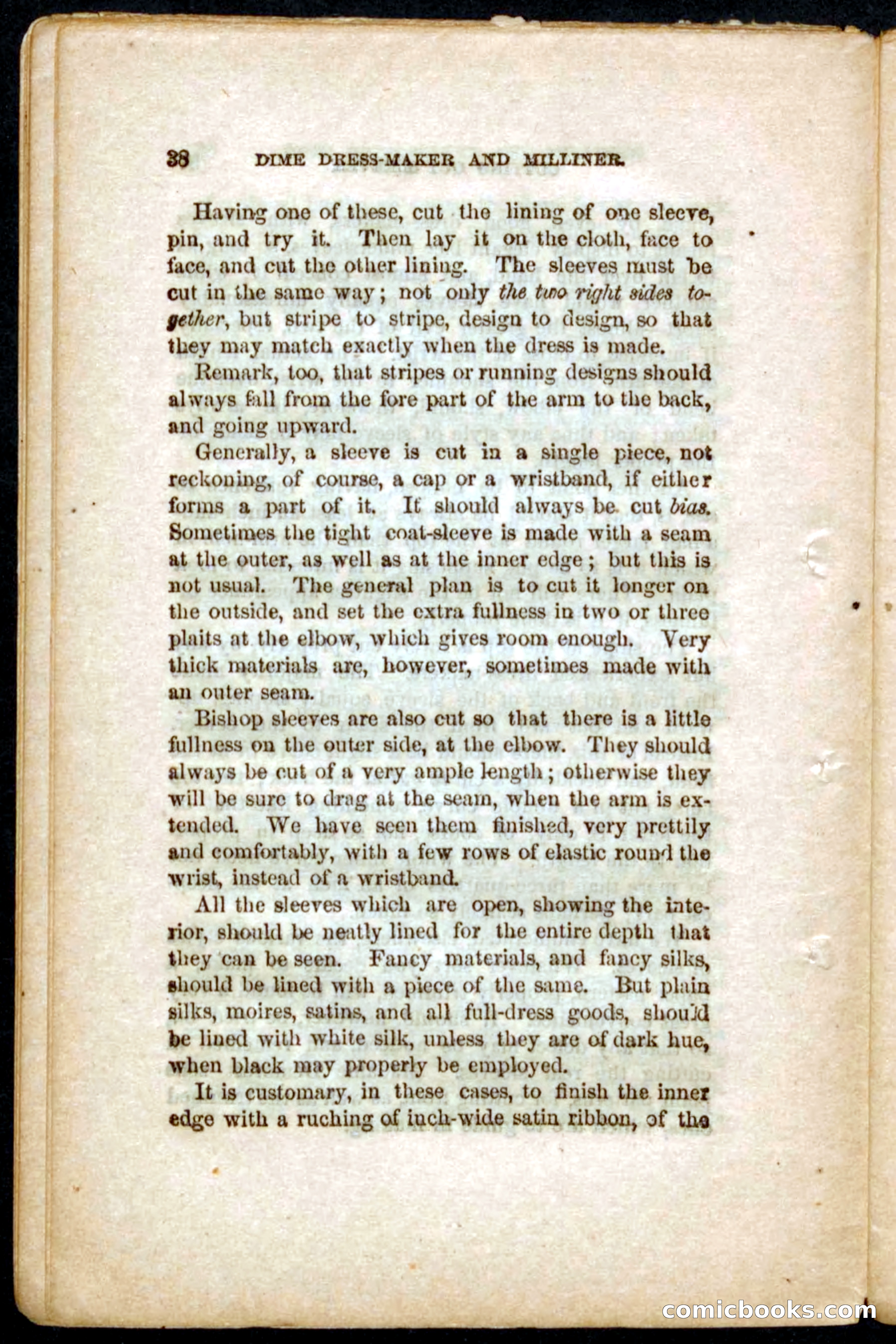 Beadle's Dime Guide to Dress-Making and Millinery — page 40 of 86