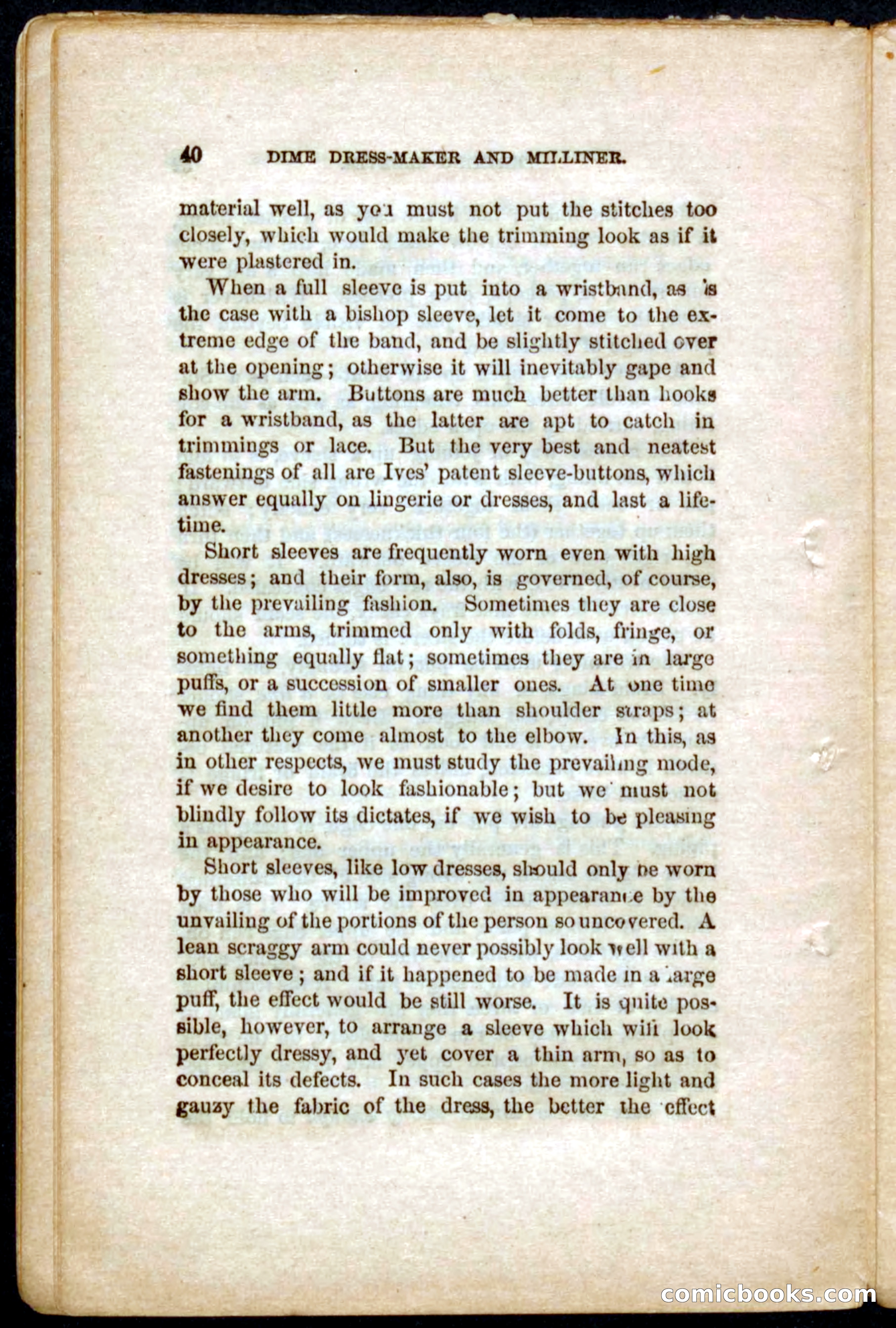 Beadle's Dime Guide to Dress-Making and Millinery — page 42 of 86