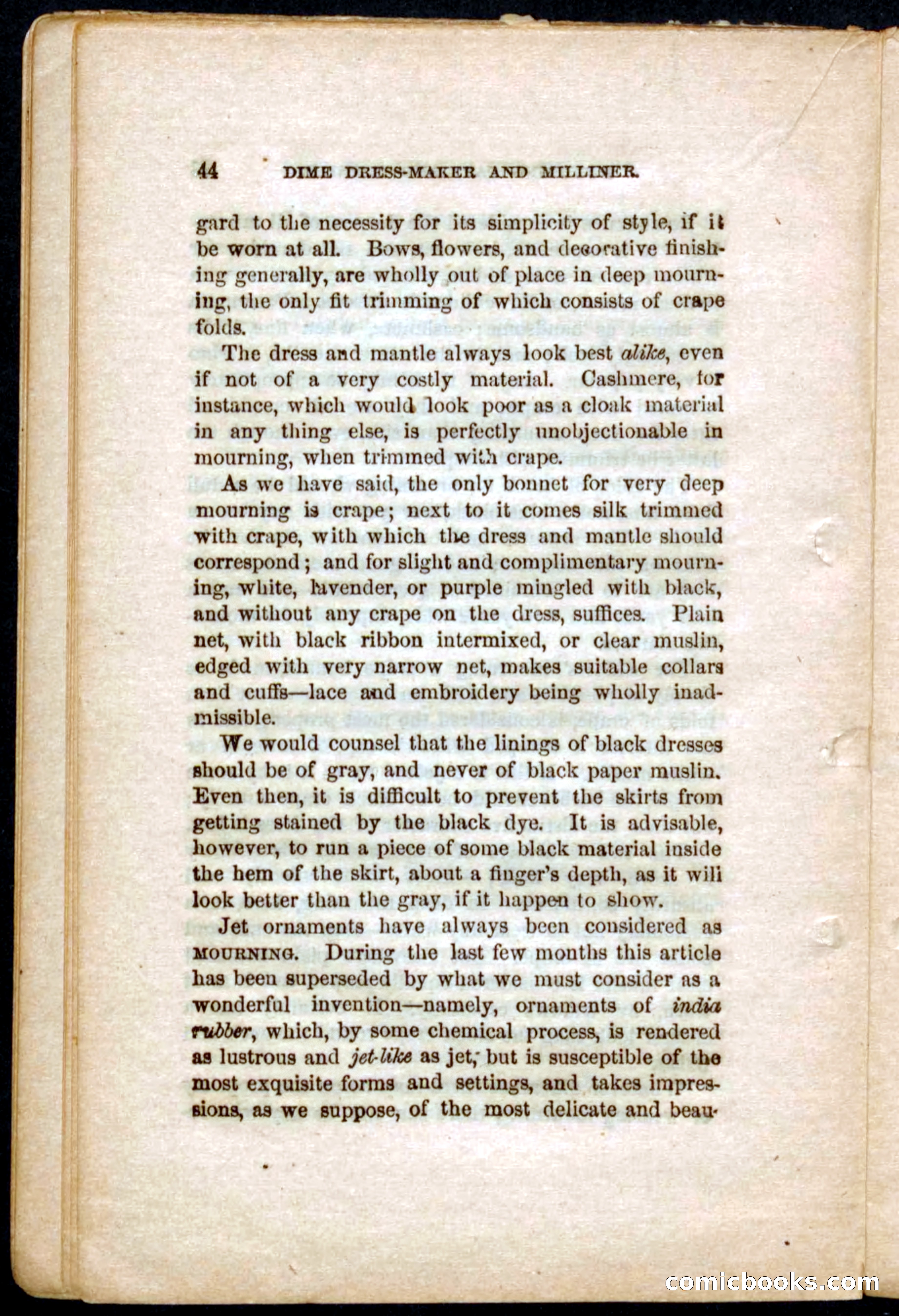 Beadle's Dime Guide to Dress-Making and Millinery — page 46 of 86