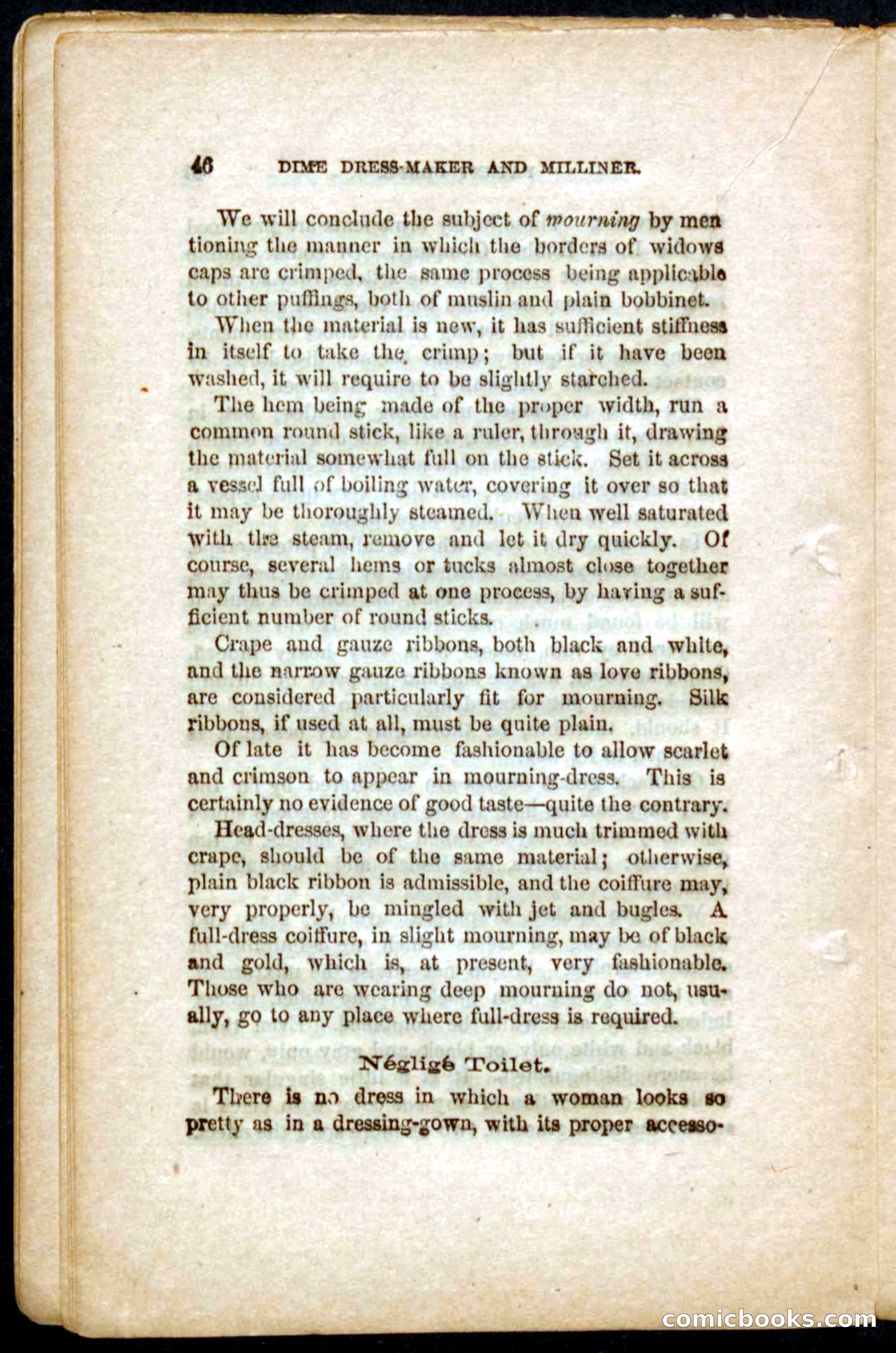 Beadle's Dime Guide to Dress-Making and Millinery — page 48 of 86