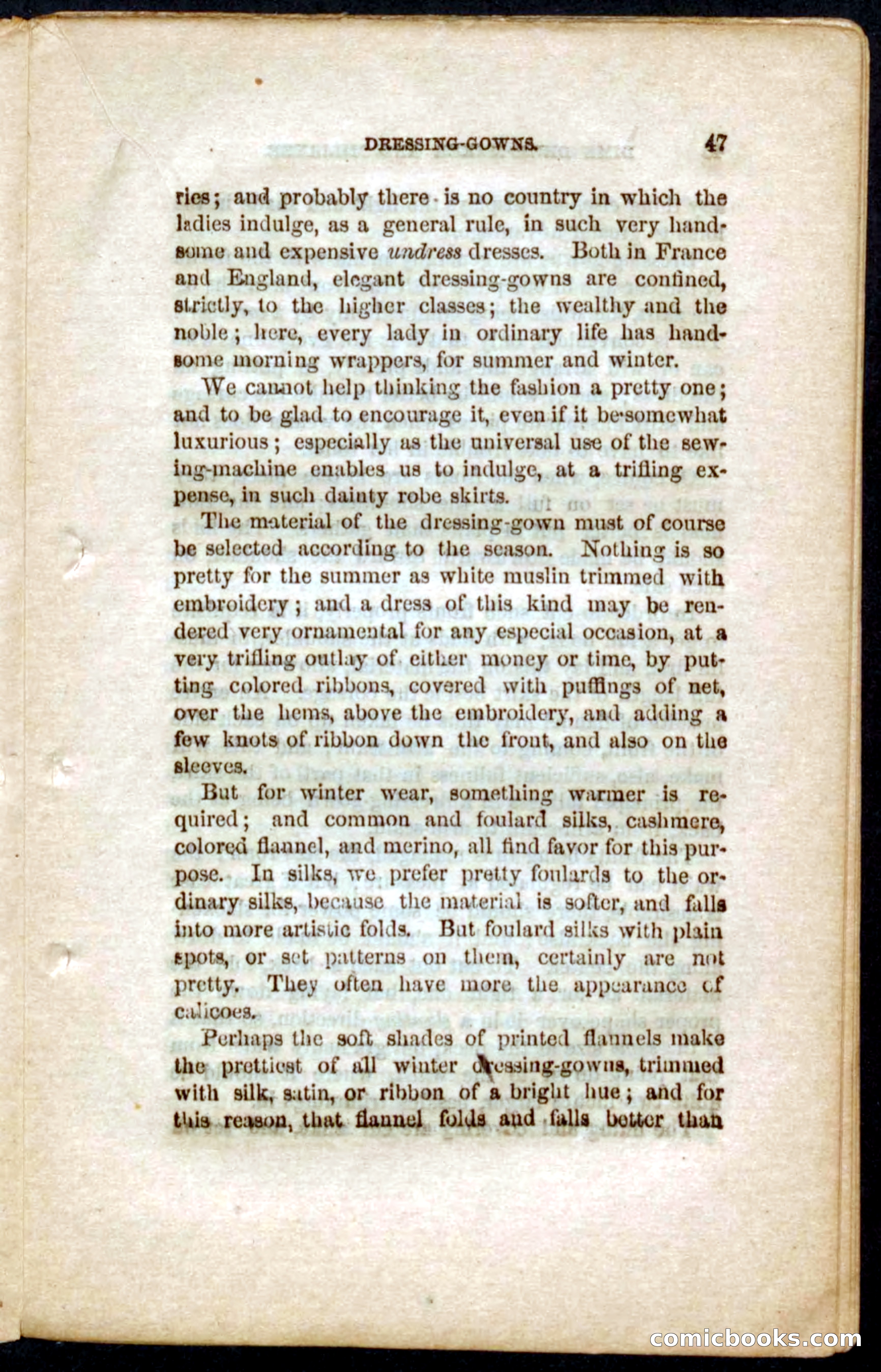 Beadle's Dime Guide to Dress-Making and Millinery — page 49 of 86