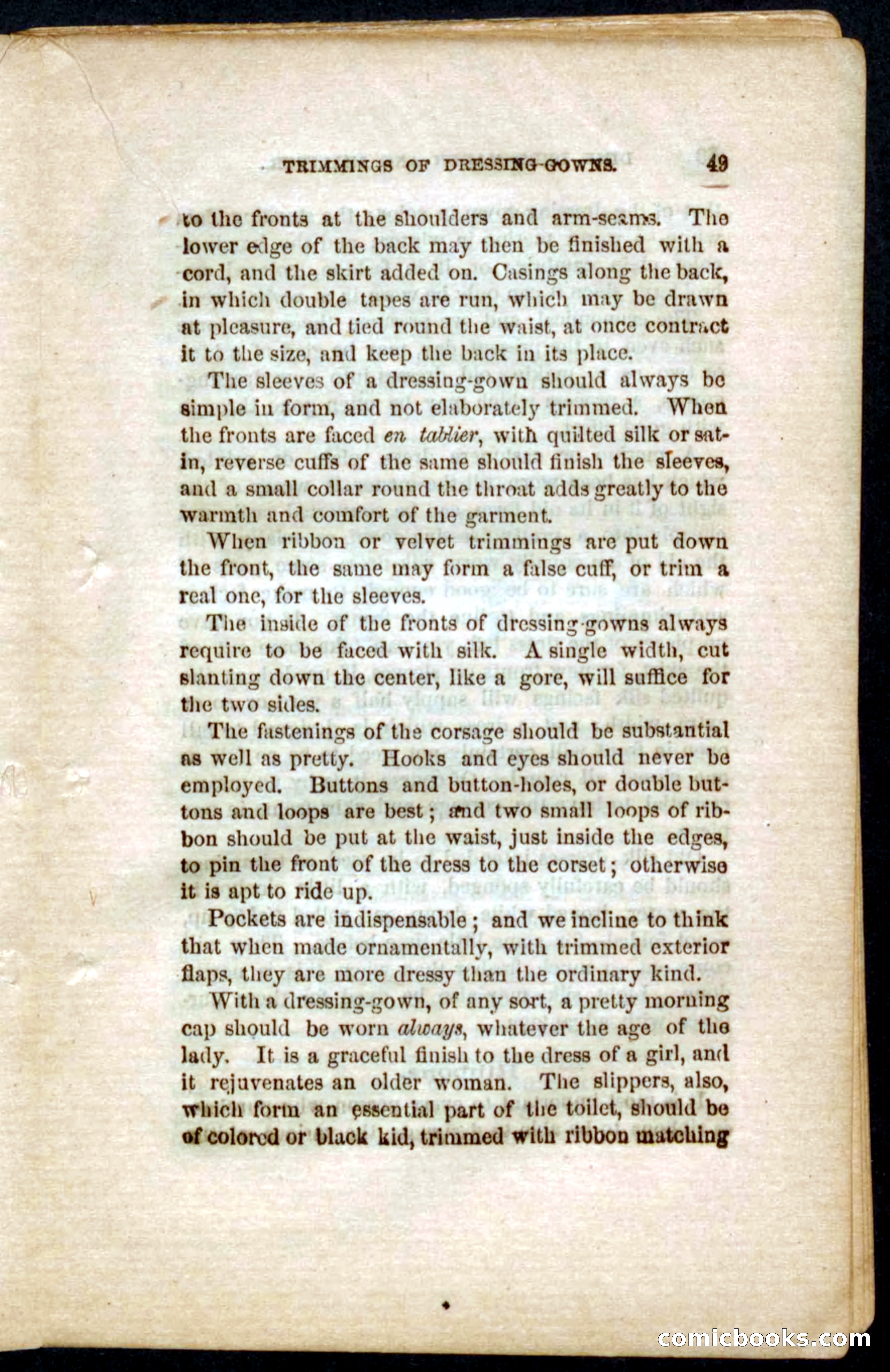 Beadle's Dime Guide to Dress-Making and Millinery — page 51 of 86