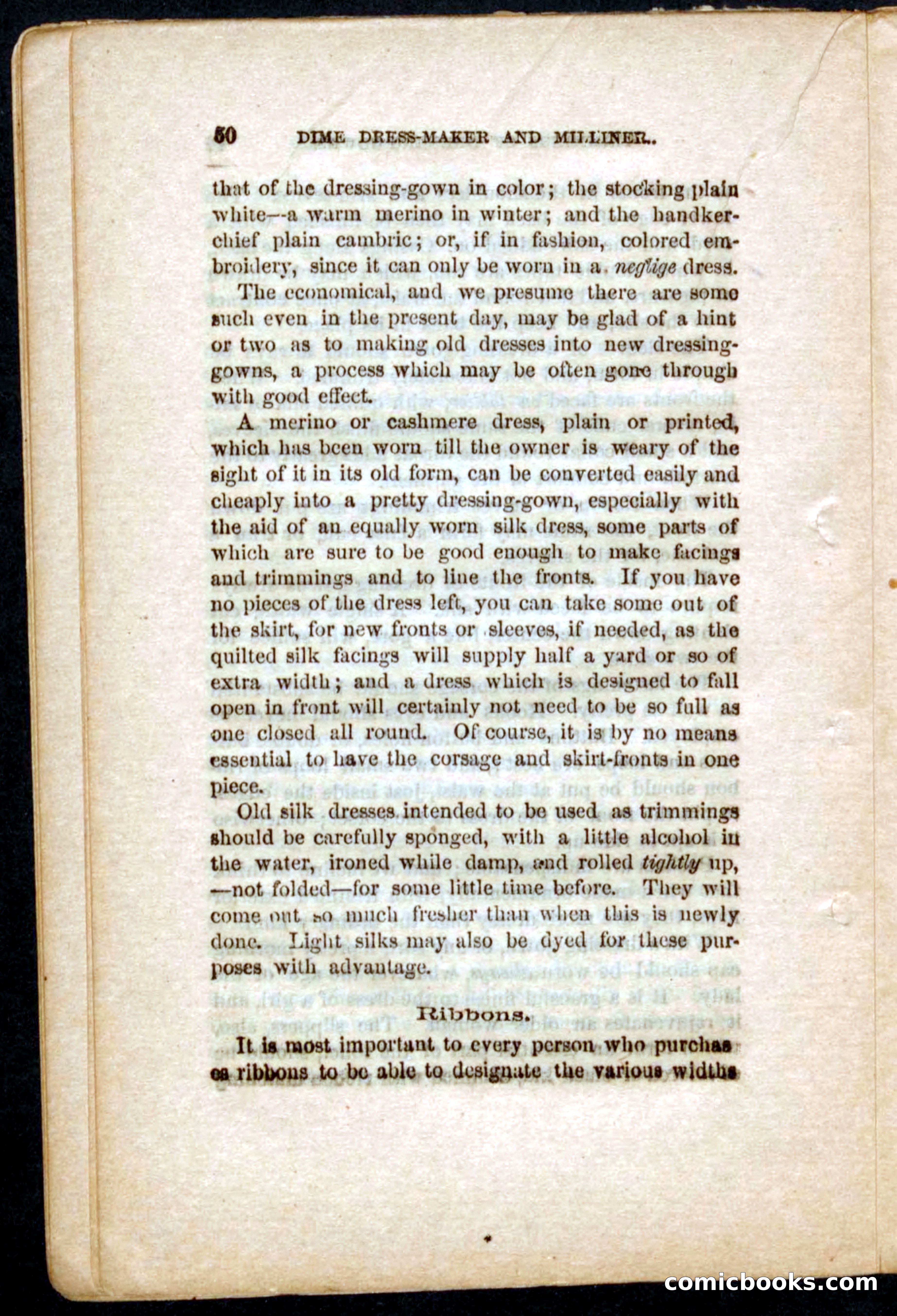Beadle's Dime Guide to Dress-Making and Millinery — page 52 of 86