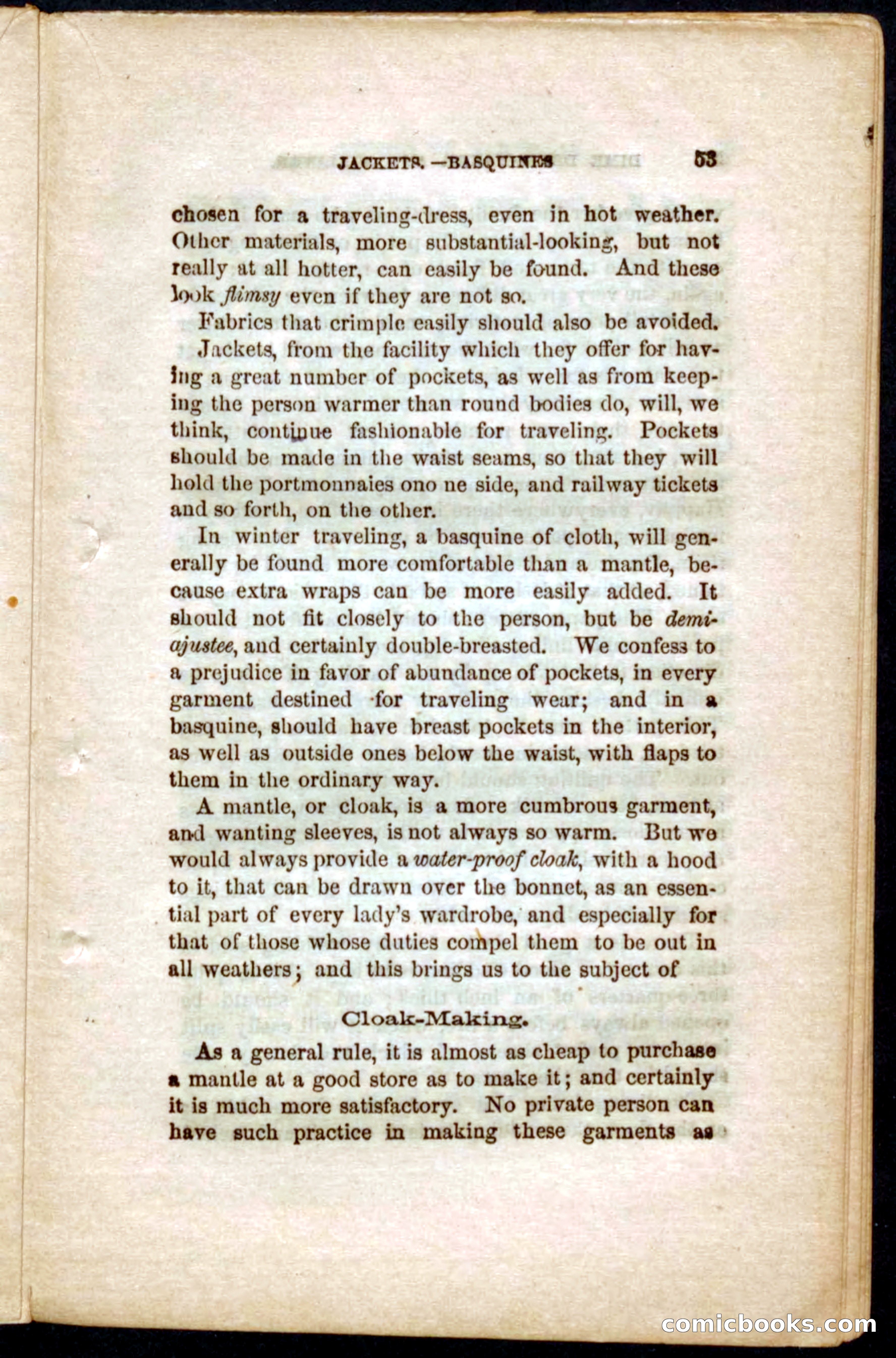 Beadle's Dime Guide to Dress-Making and Millinery — page 55 of 86