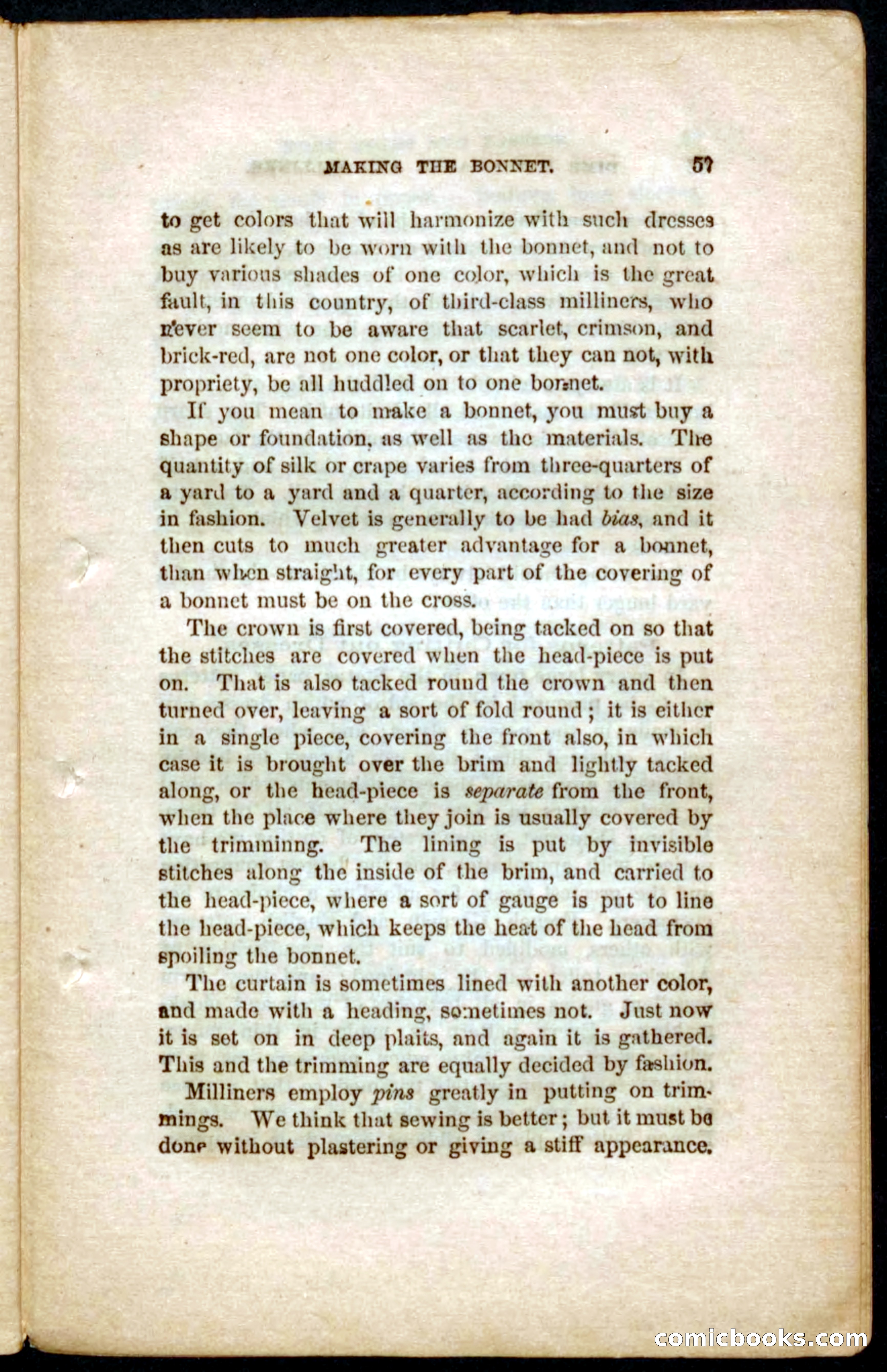 Beadle's Dime Guide to Dress-Making and Millinery — page 59 of 86