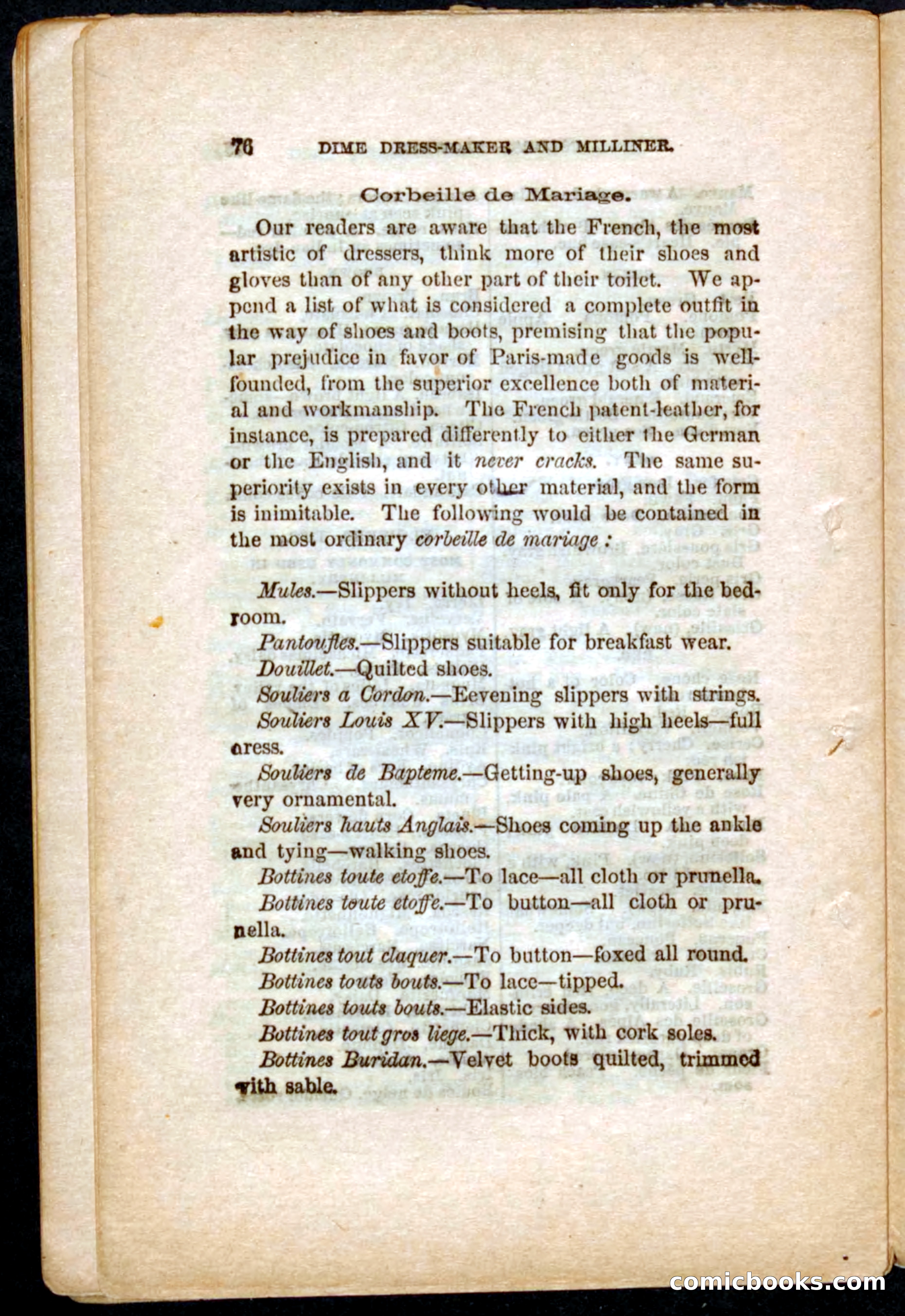 Beadle's Dime Guide to Dress-Making and Millinery — page 78 of 86