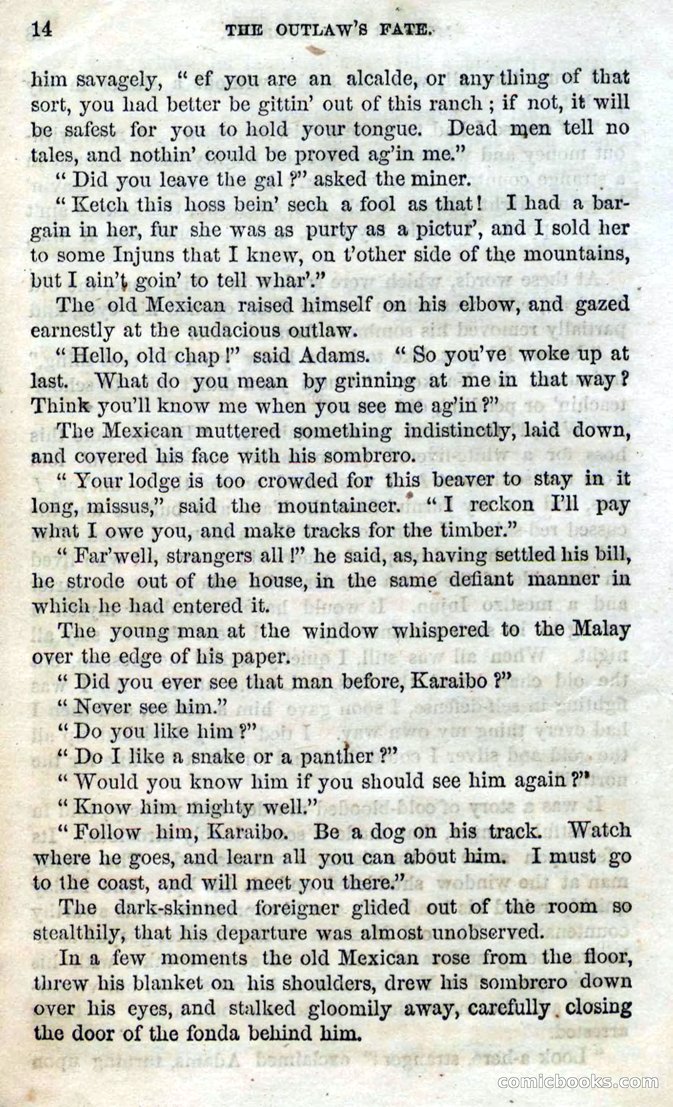 Beadle's Dime Novels No. 100 — page 9 of 95